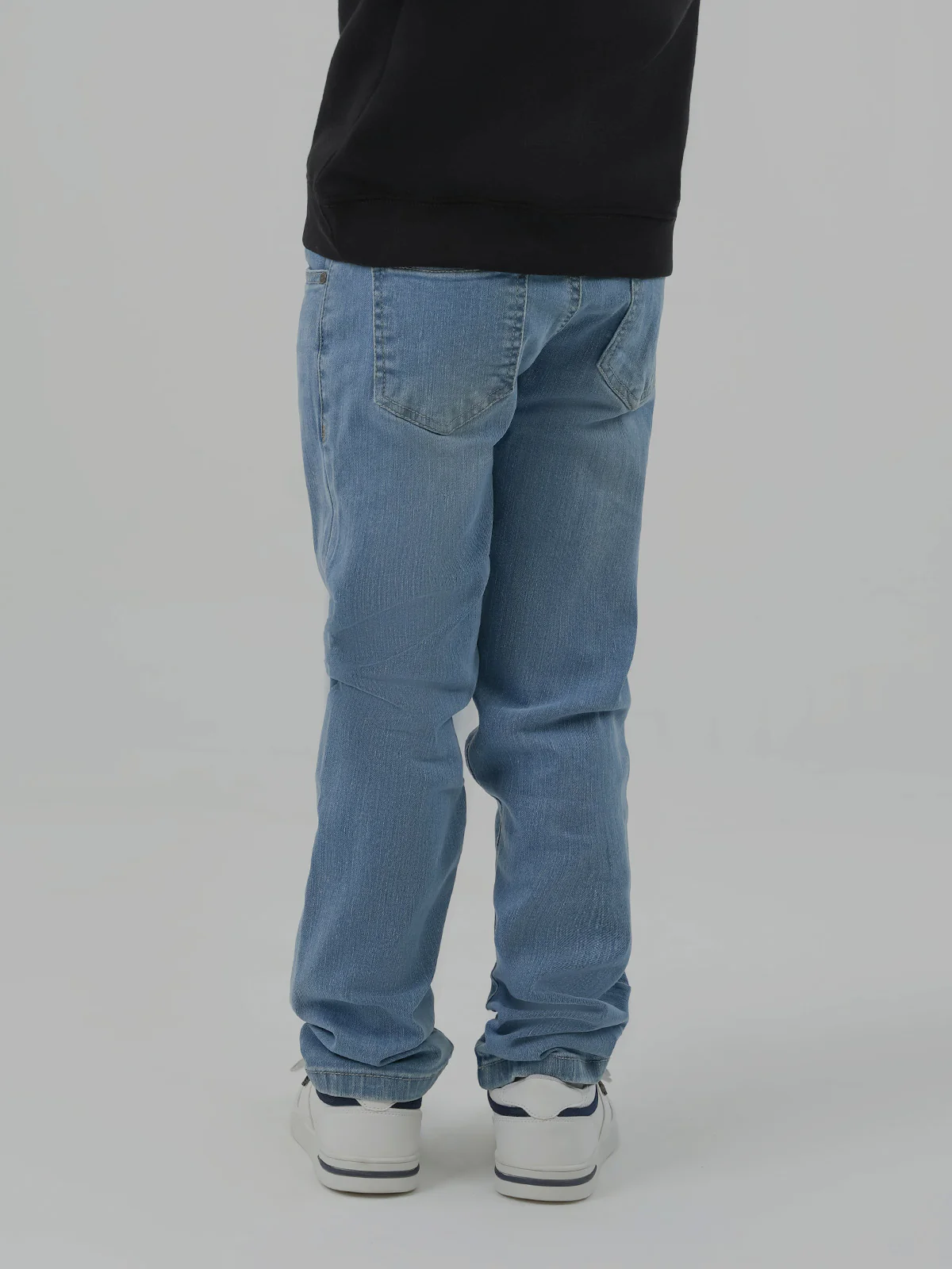"MINZE" Stretchy Fabric Slim Fit Denim Pant - Image 4