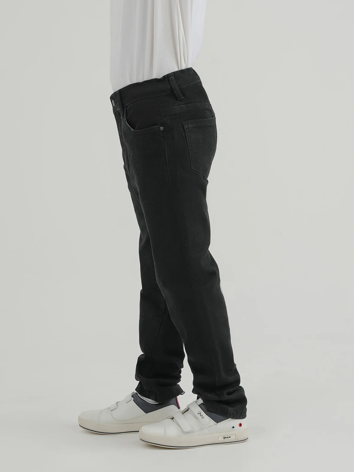 "MINZE" Stretchy Fabric Slim Fit Denim Pant - Image 2