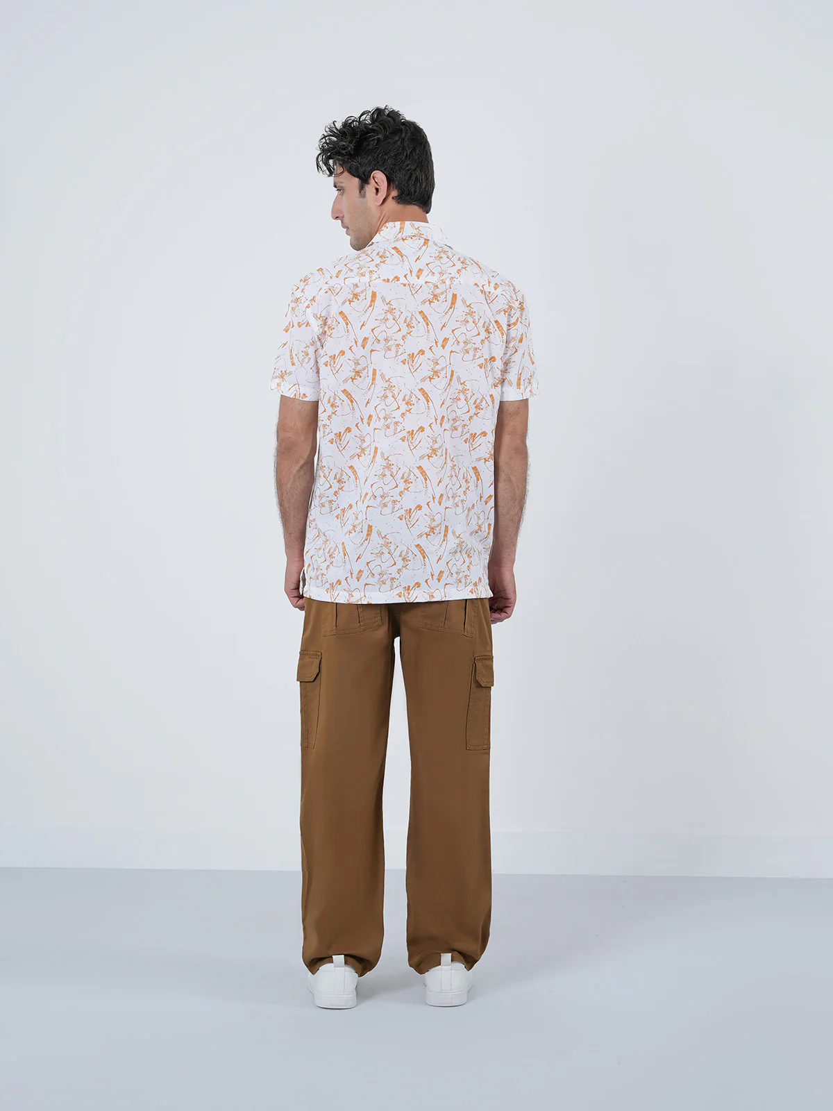 "MISAKO" Printed Regular Fit Casual Shirt - Image 4