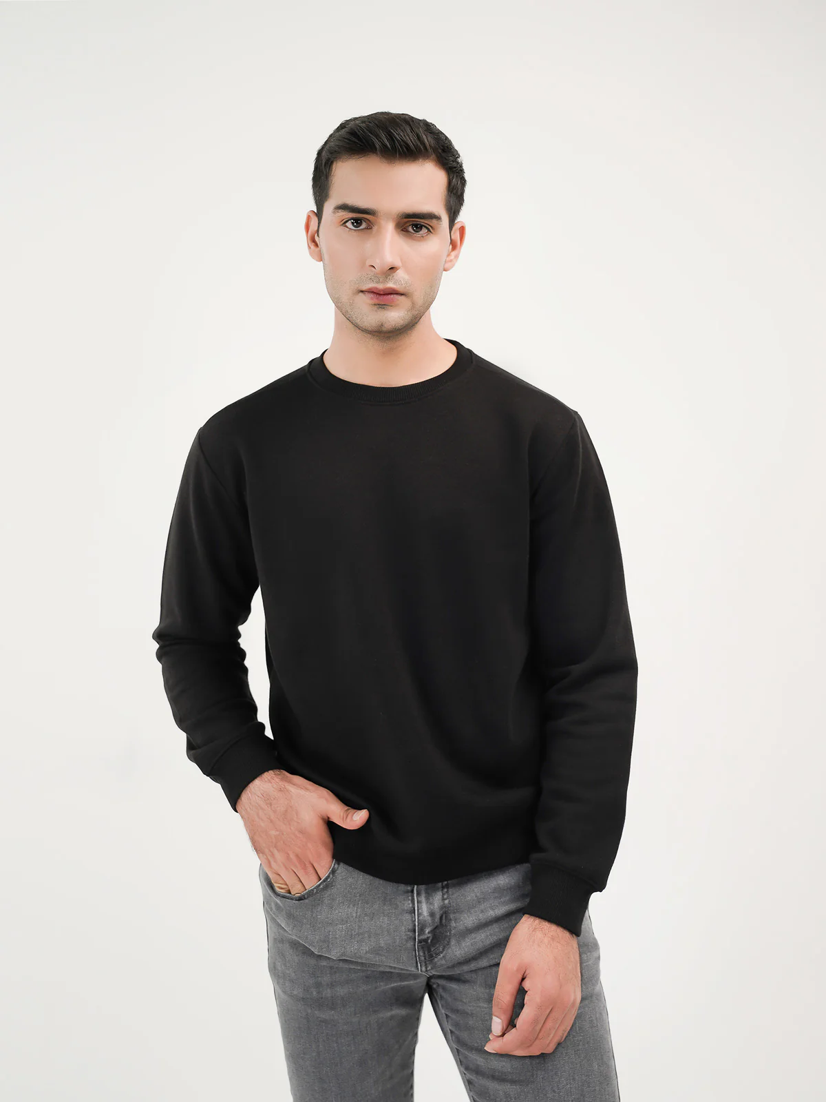 "MONROE" Casual Crew Neck Sweatshirt - Image 2