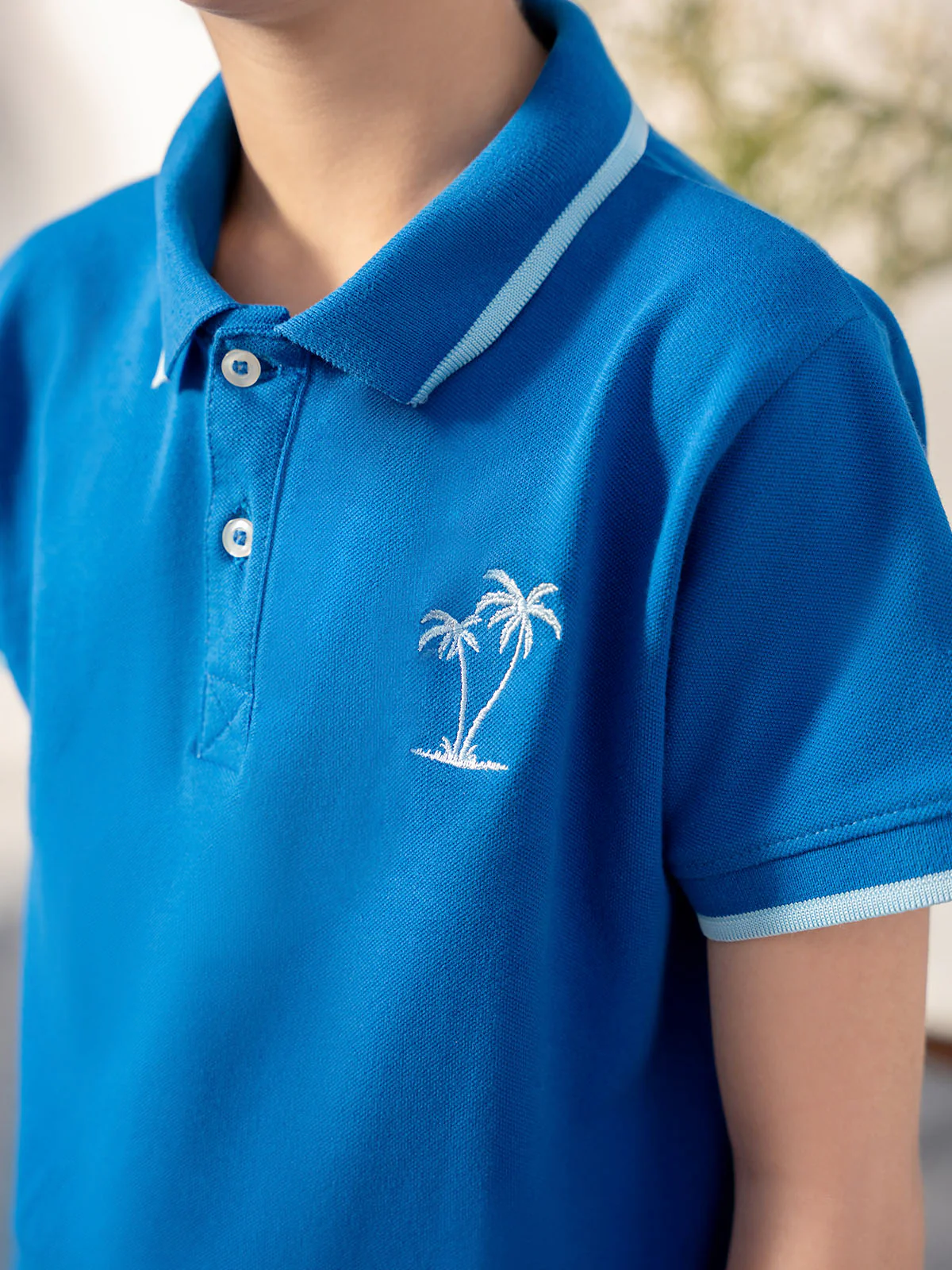 "MOSHE" Basic Regular Fit Polo Shirt - Image 5