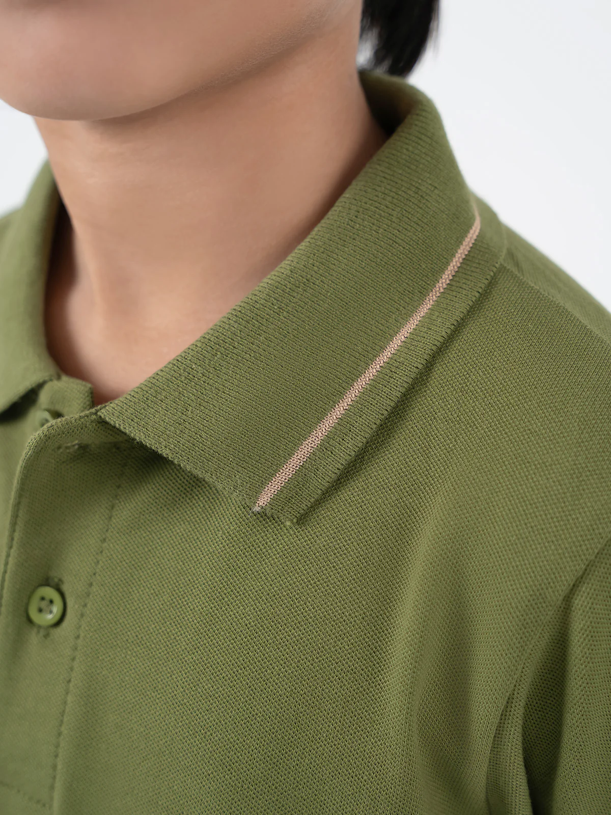 "MOSHE" Basic Regular Fit Polo Shirt - Image 6