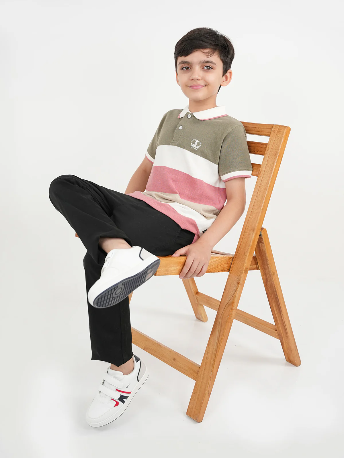 "MWENYE" Kids Casual Summer Polo Tee Shirt - Image 5