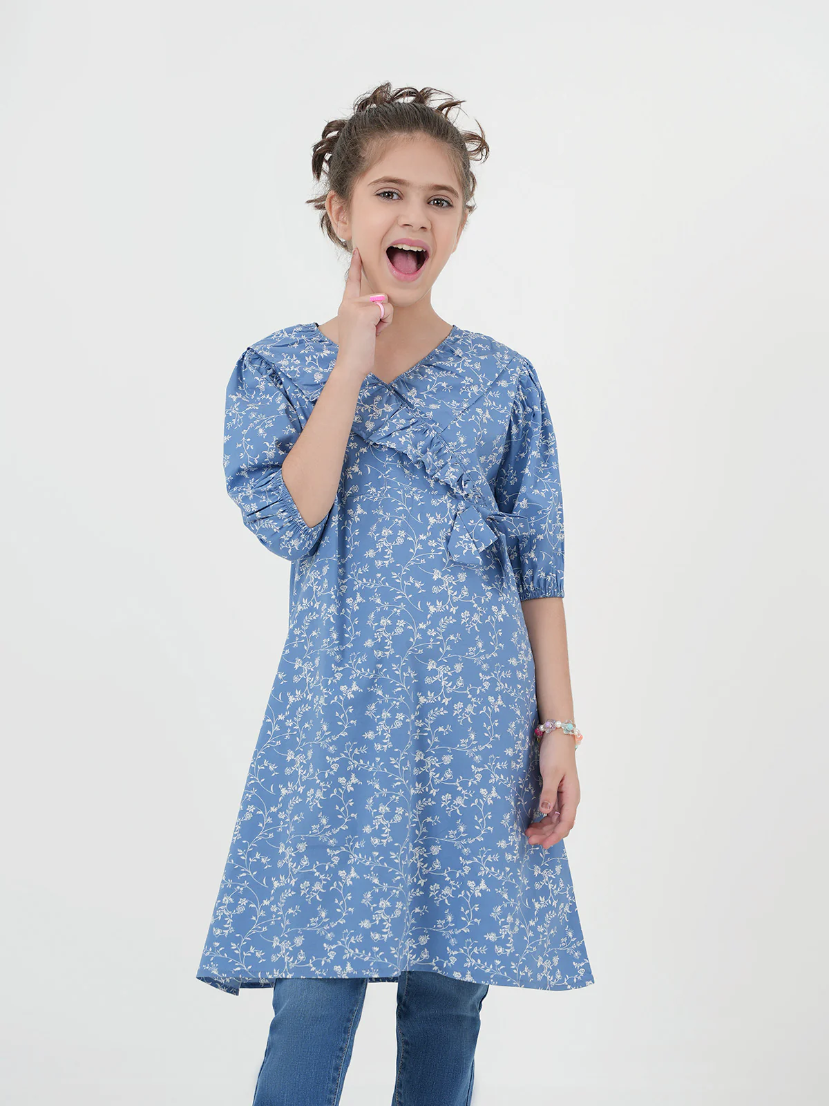 "NAARA" Stylish Versatile Cotton Dress - Image 2