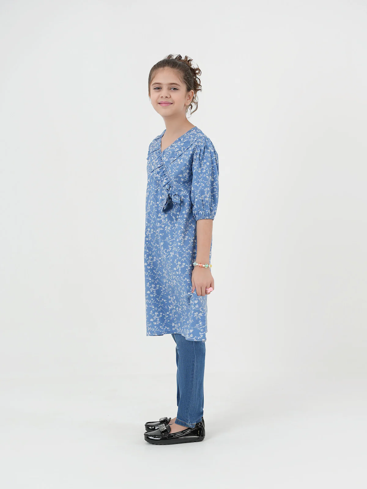 "NAARA" Stylish Versatile Cotton Dress - Image 3
