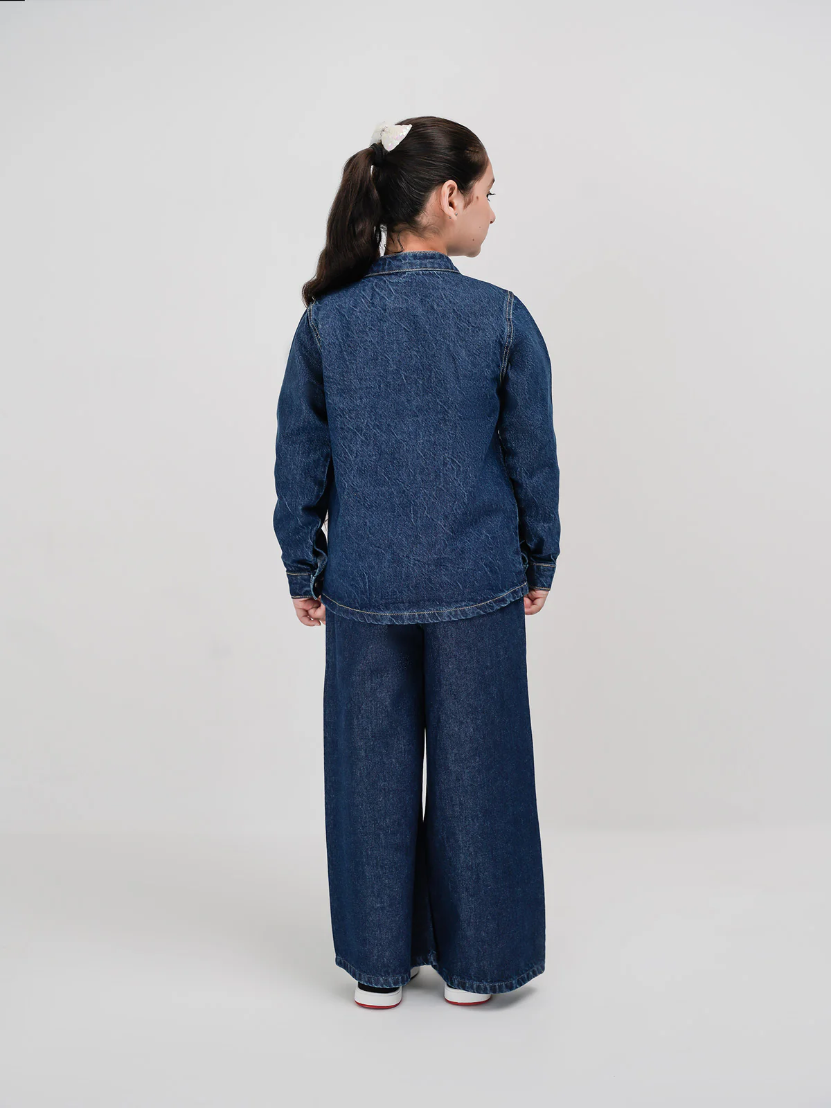 "NABIA" Full Sleeves Denim Jacket - Image 6