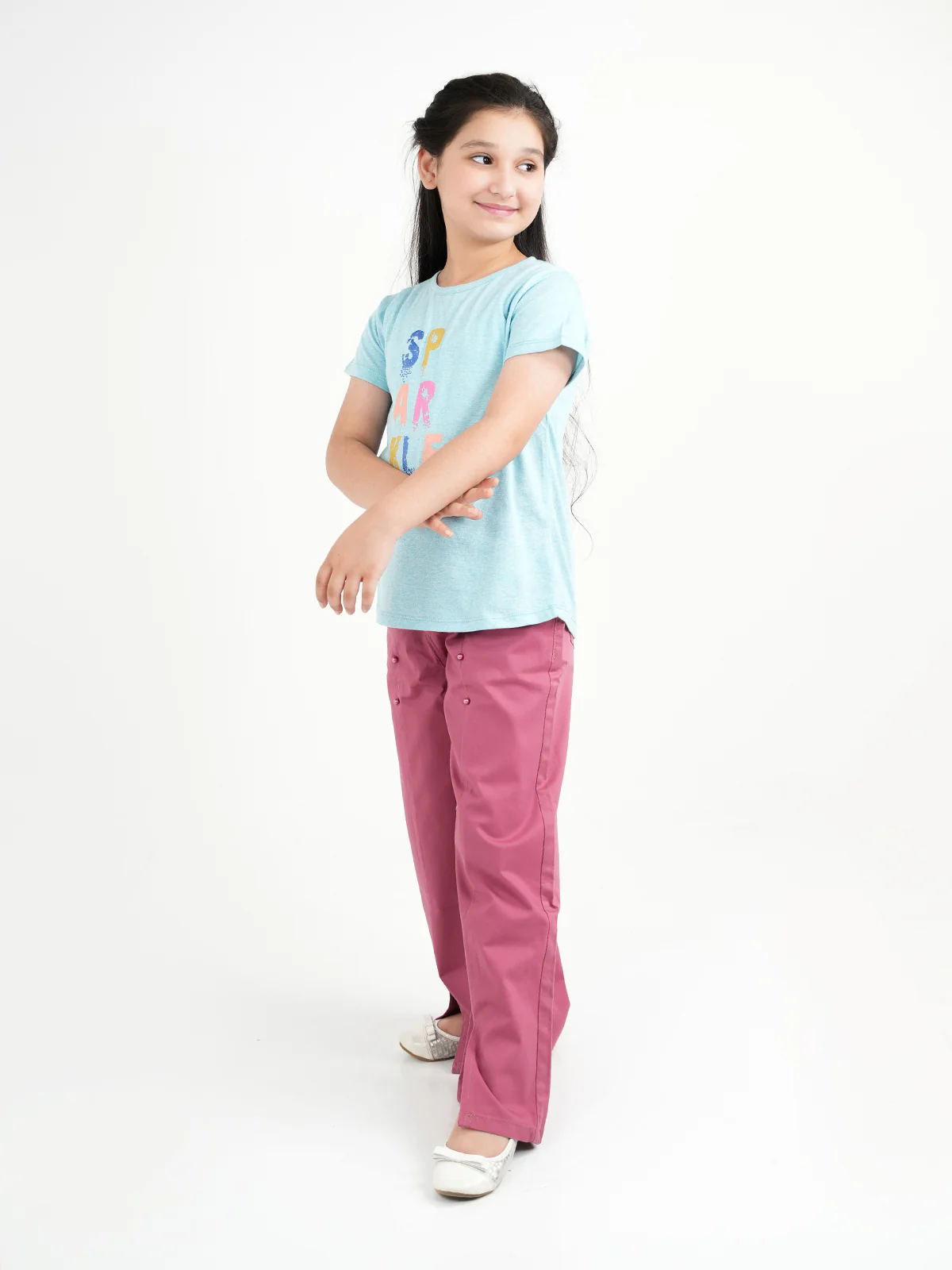 "NAJLA" Casual Twill Pant - Image 2