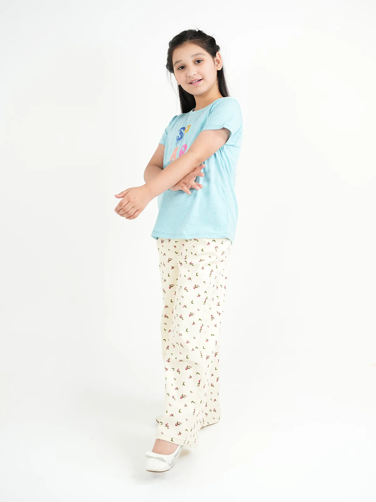 "NAJLA" Casual Twill Pant - Image 2