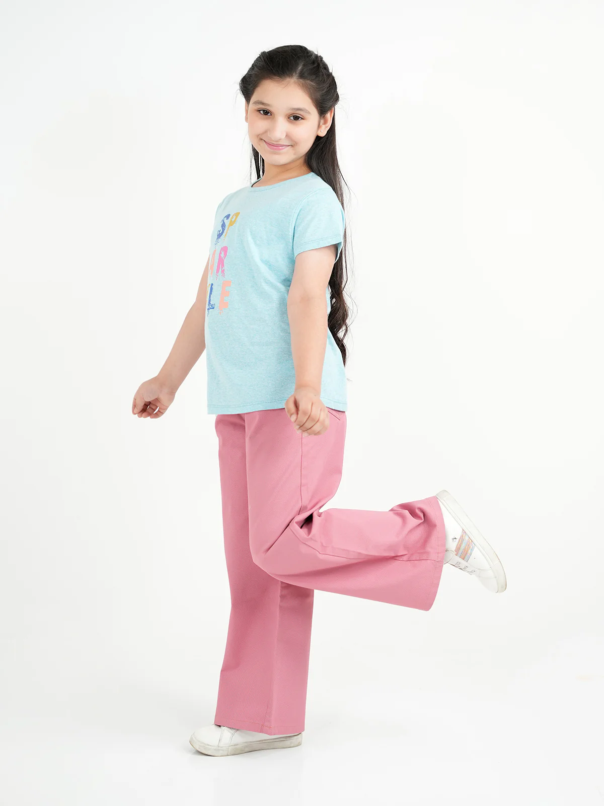 "NAJLA" Casual Twill Pant - Image 2