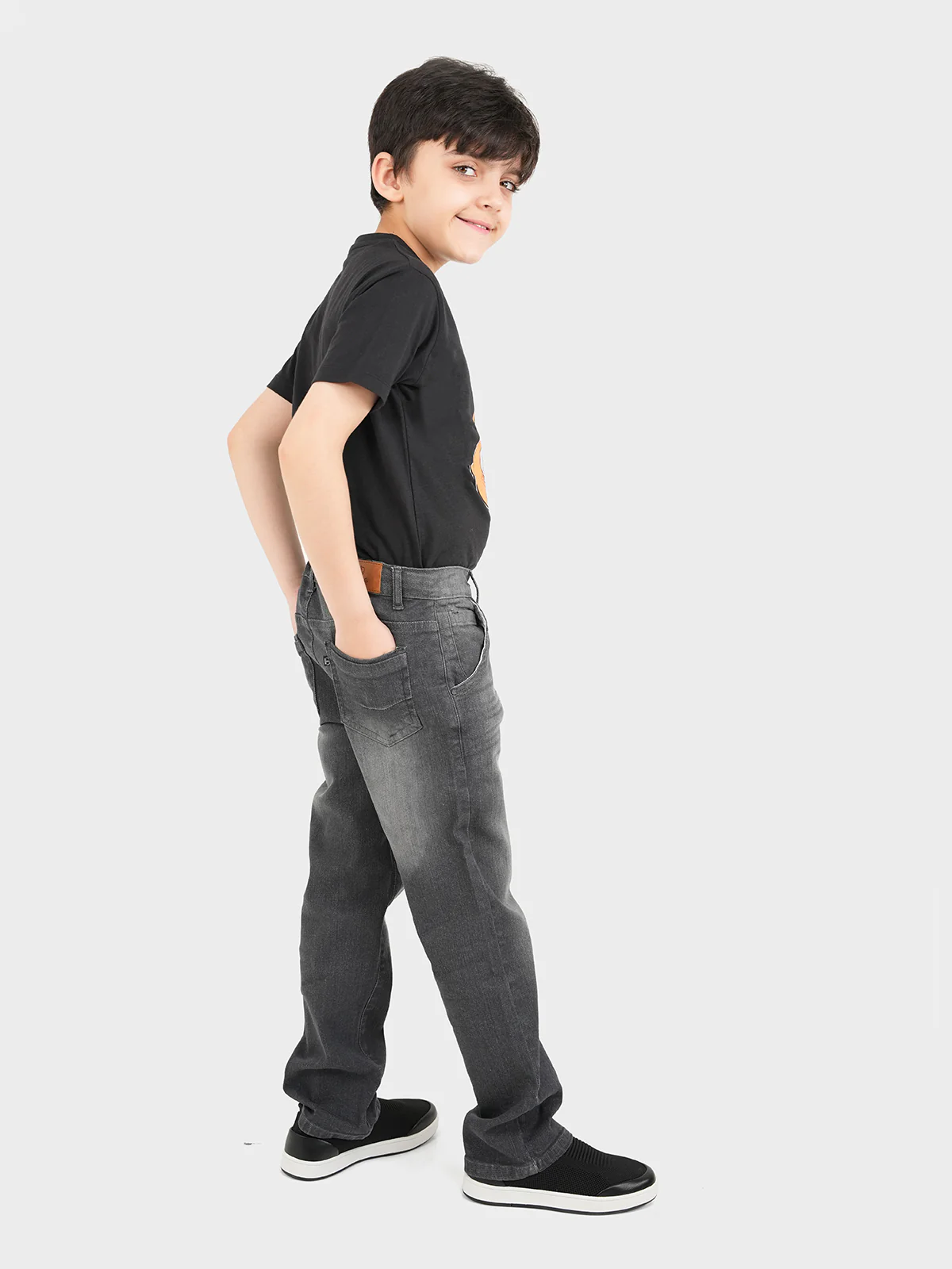 "NAOKO" Regular Fit Denim Pant - Image 4