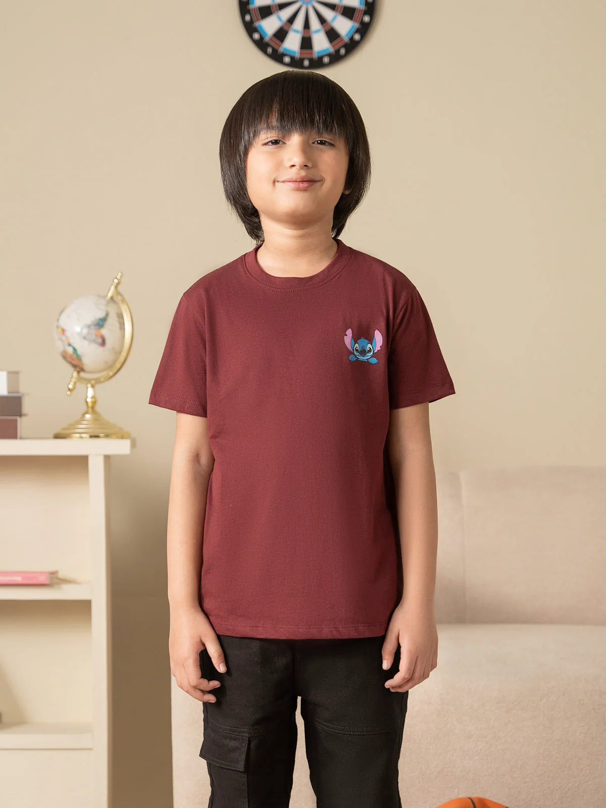 "NAYEL" Graphic Regular Fit T-Shirt