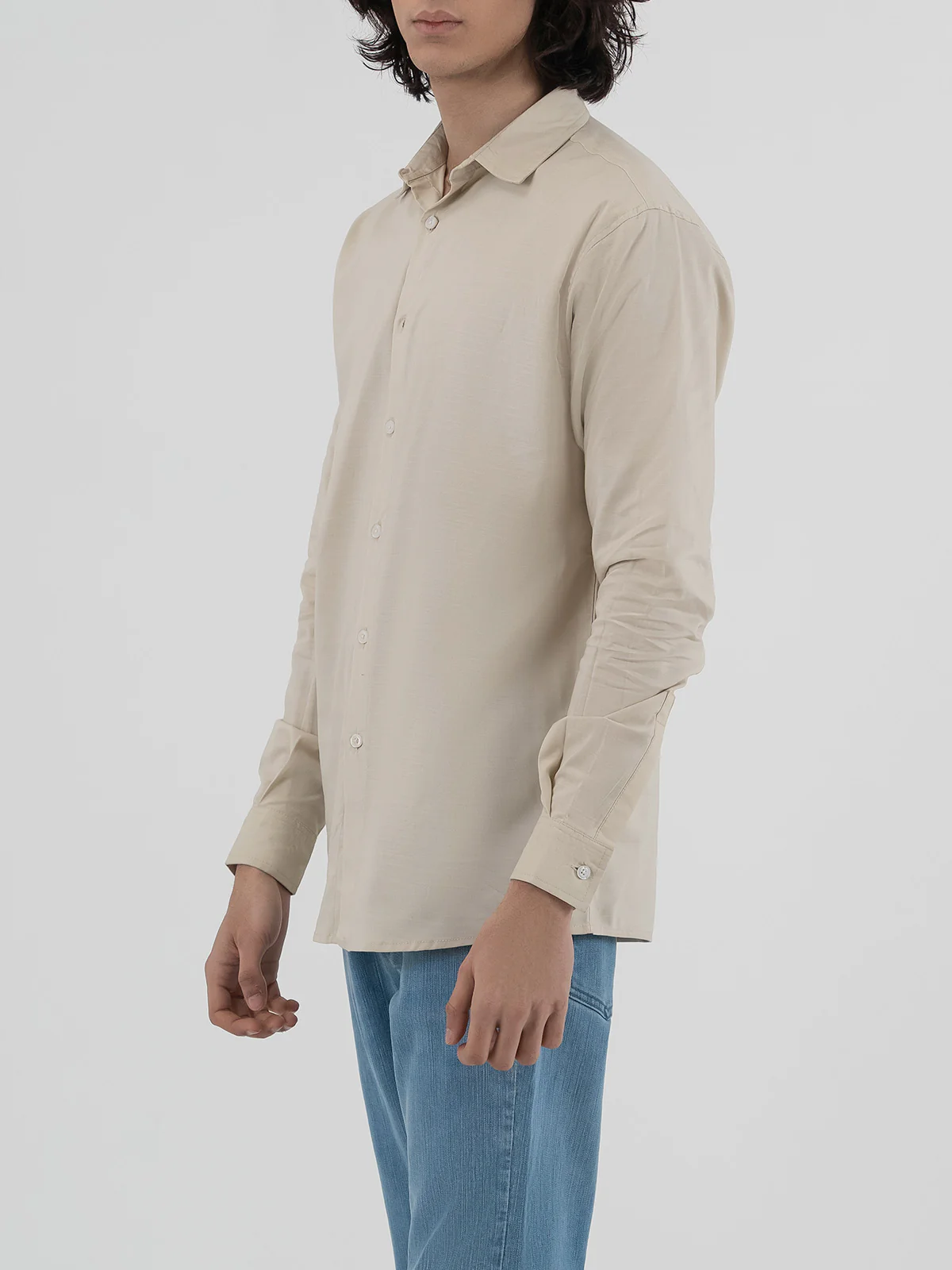 "NELOPE" Regular Fit Cotton Casual Shirt - Image 4