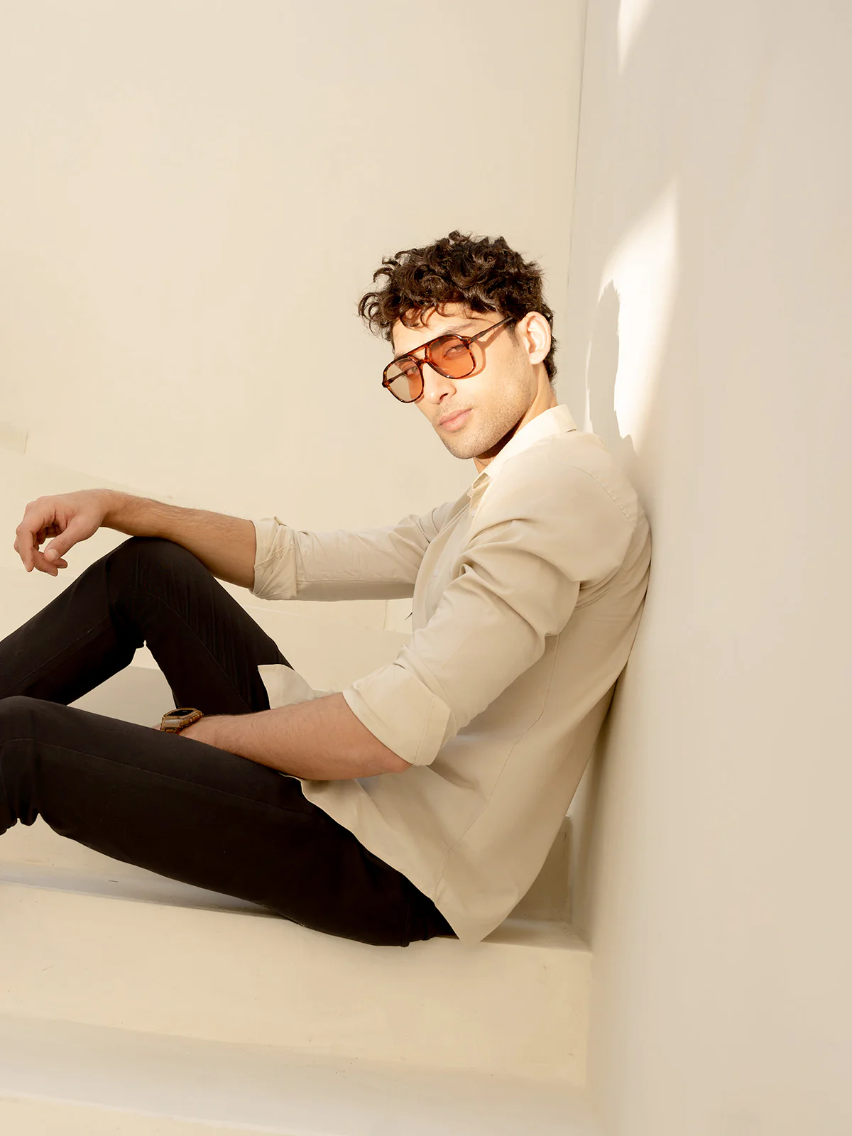 "NELOPE" Regular Fit Cotton Casual Shirt - Image 9