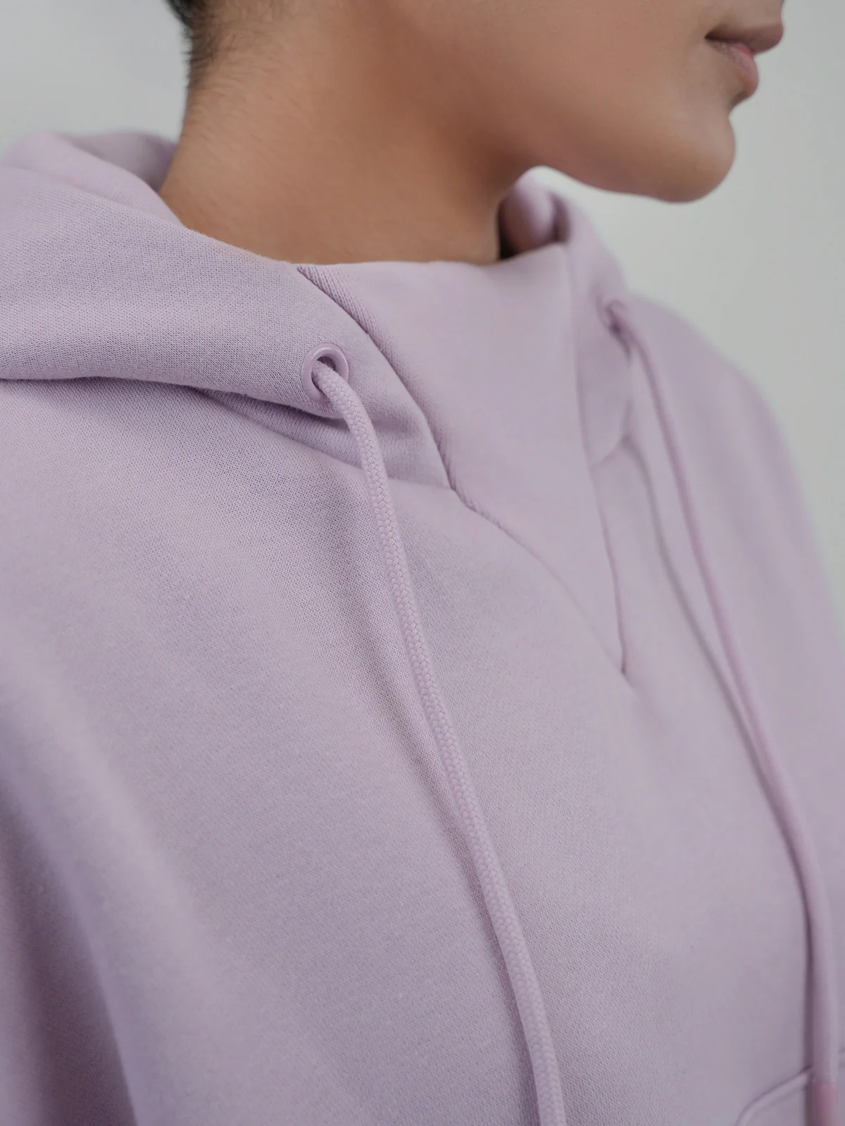 "NHUCHA" Trendy Cut &amp; Sew Fleece Hoodie - Image 5
