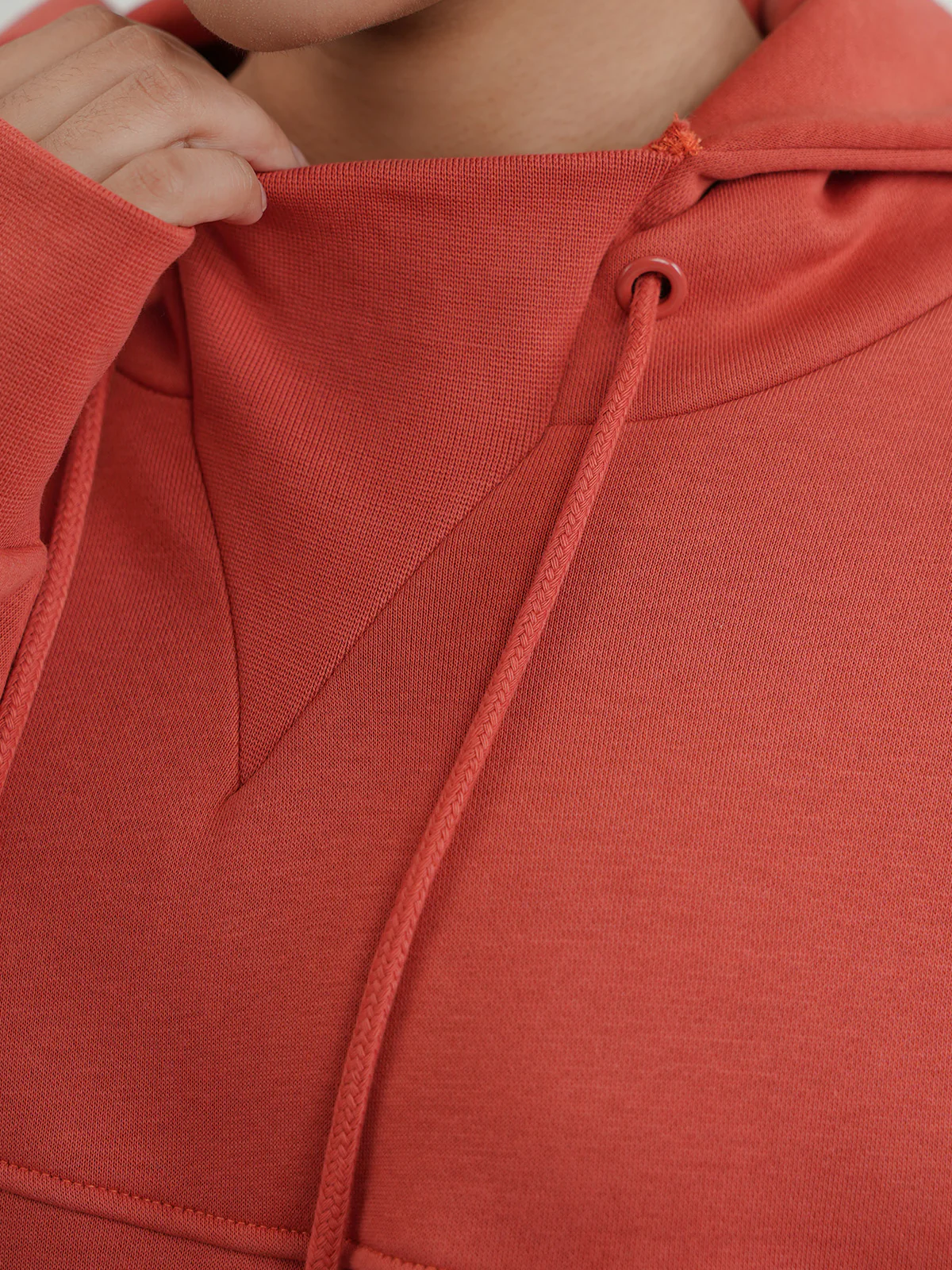 "NHUCHA" Trendy Cut & Sew Fleece Hoodie - Image 4
