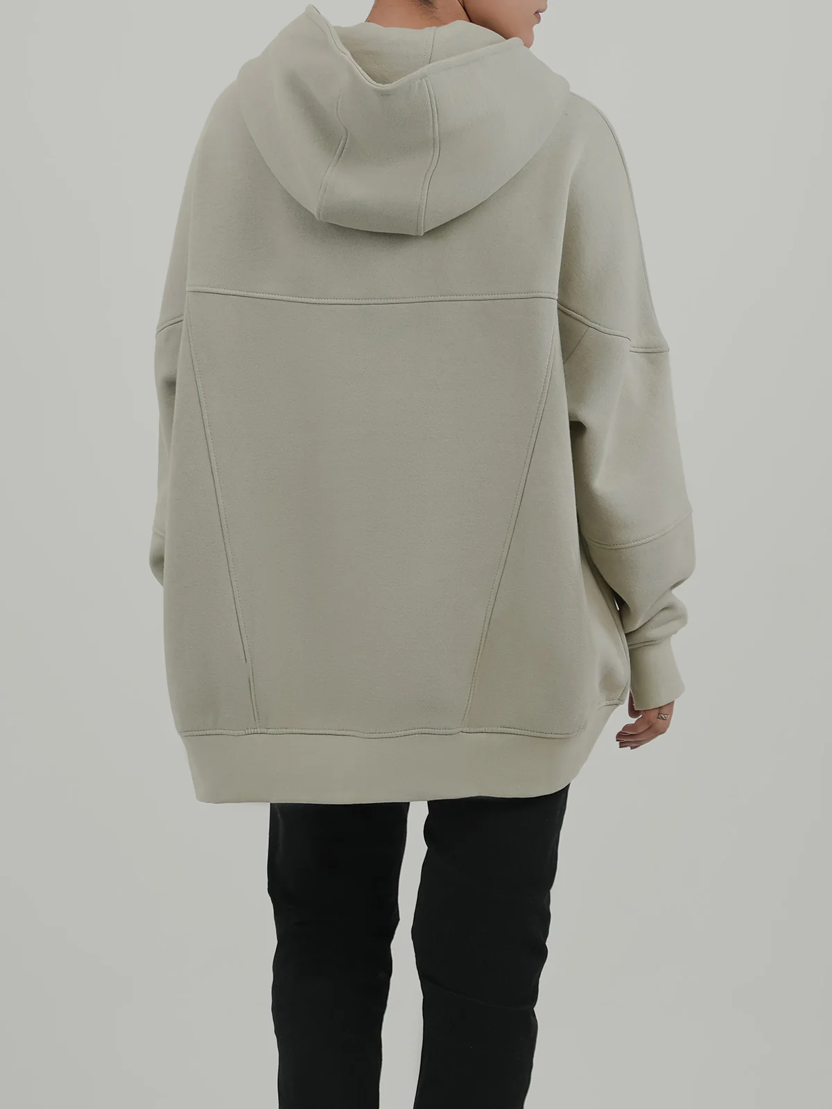 "NHUCHA" Trendy Cut & Sew Fleece Hoodie - Image 7