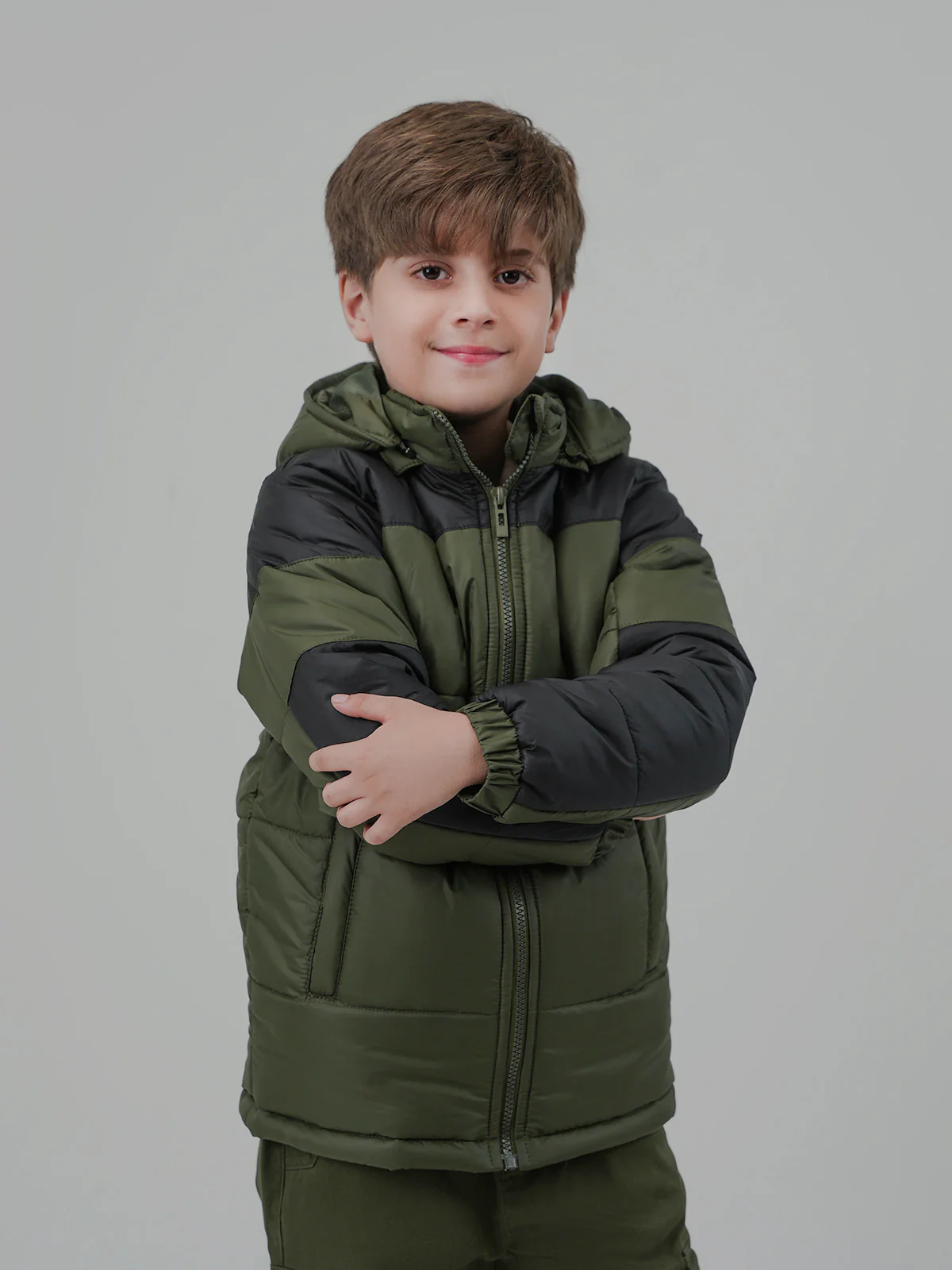 "NIKEIZA" Warm Regular Fit Puffer Jacket - Image 3