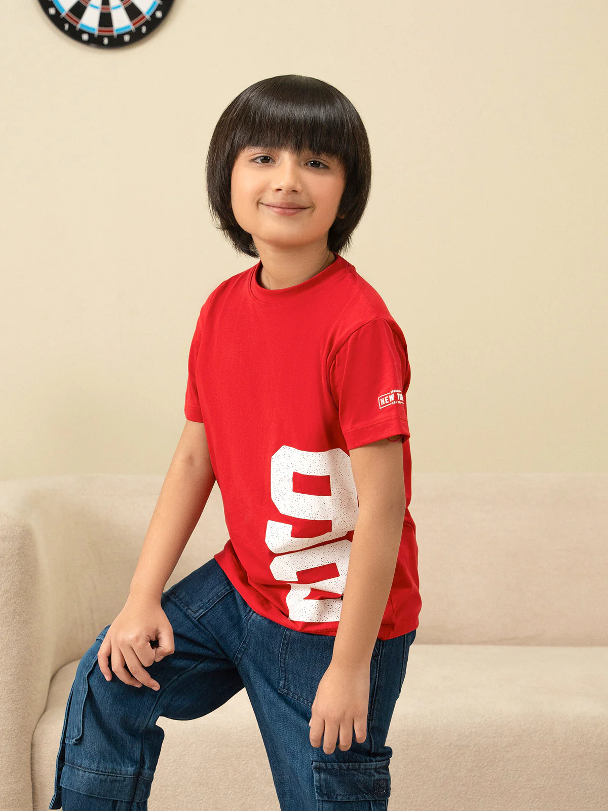 "NIKOLA" Graphic Regular Fit T-Shirt
