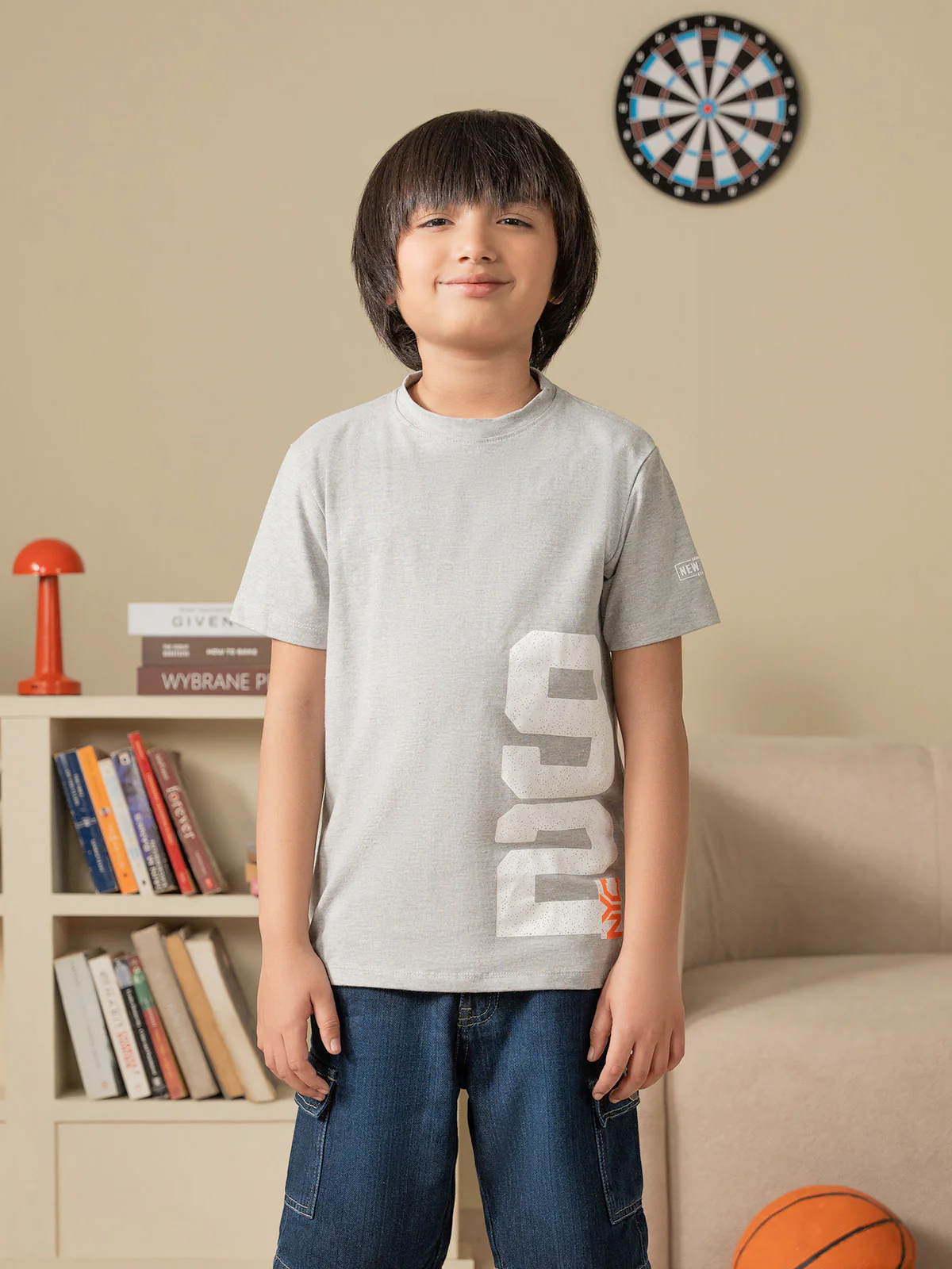 "NIKOLA" Graphic Regular Fit T-Shirt