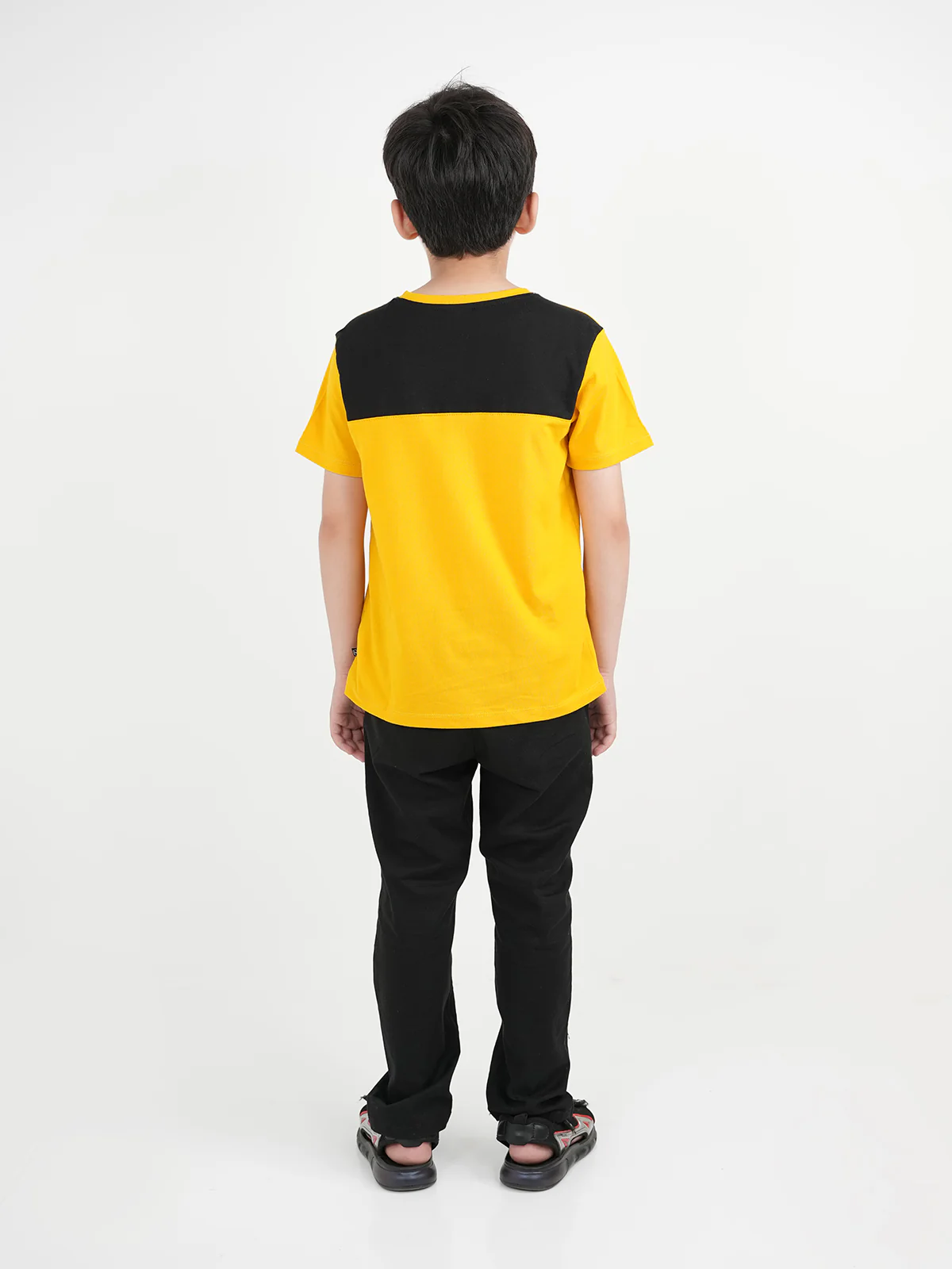 "OBA" Kids Casual Summer Crewneck T-Shirt - Image 4