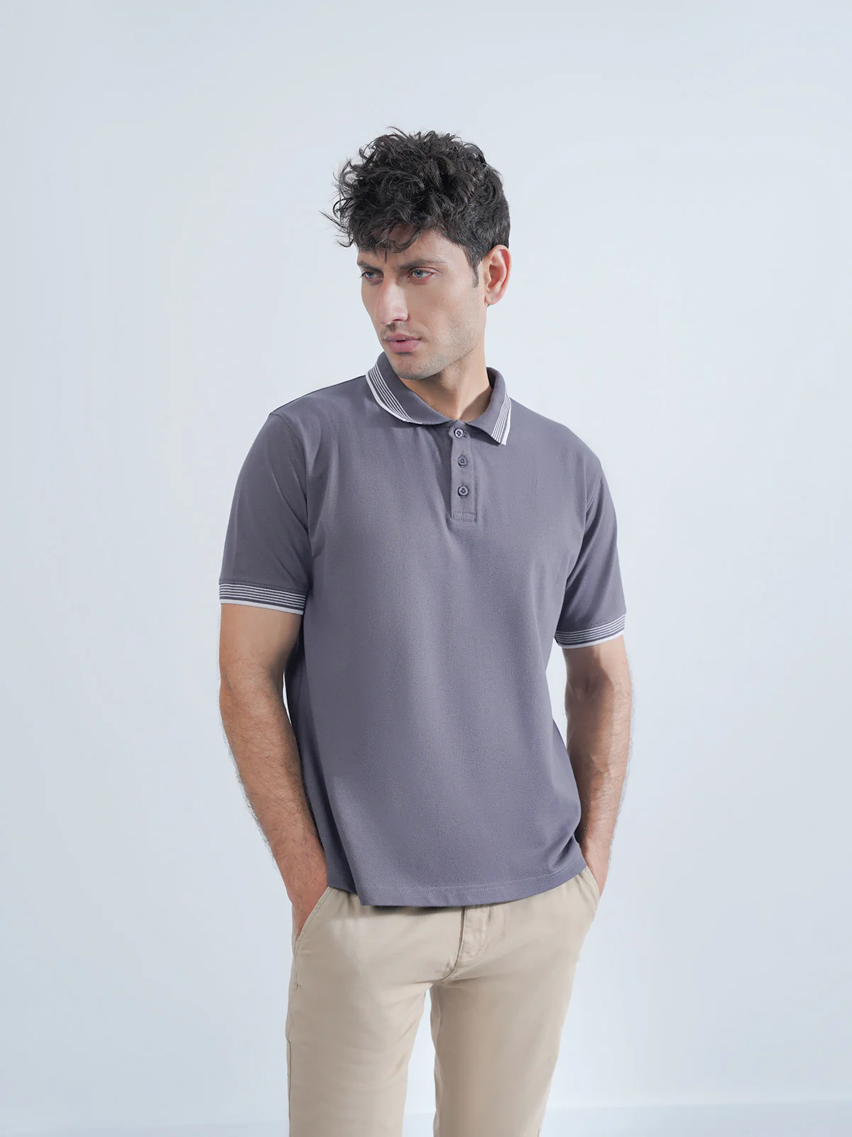 "ODALYS" Regular Fit Polo Shirt - Image 2