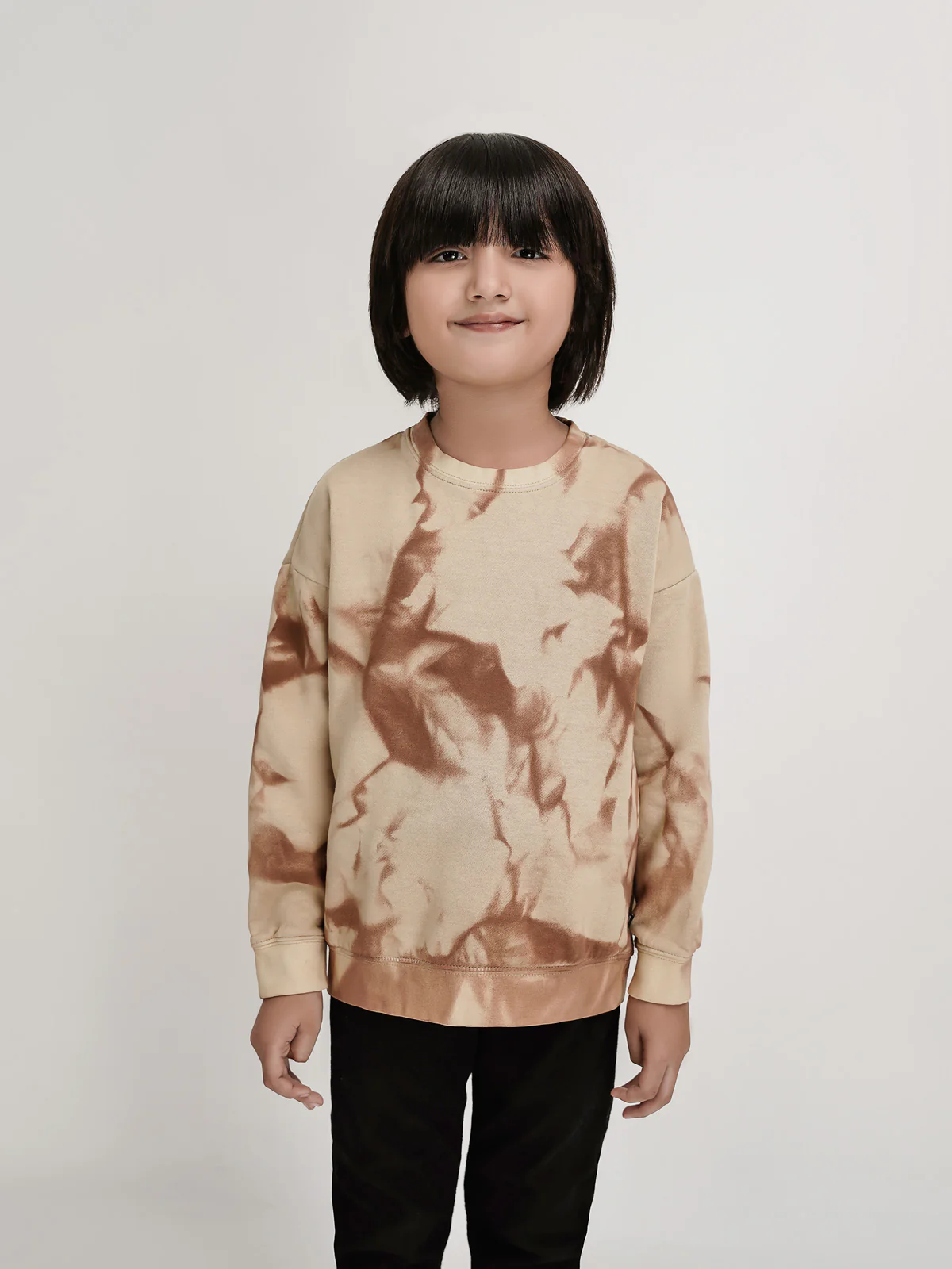 "OPTIMUM" Graphic Crew Neck Sweatshirt - Image 2
