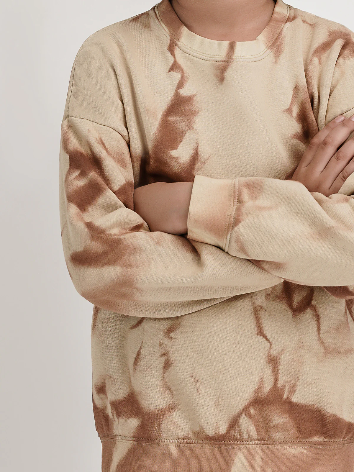 "OPTIMUM" Graphic Crew Neck Sweatshirt - Image 4