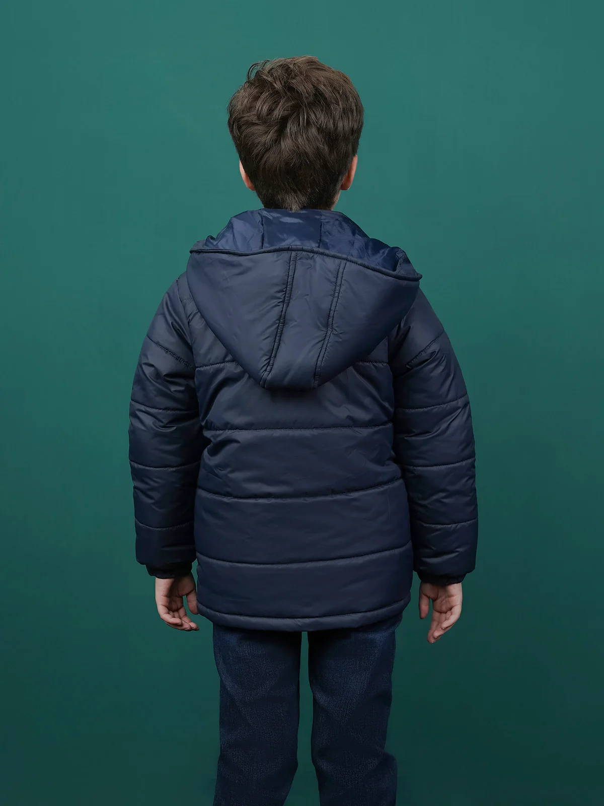 "OZIAS" Lightweight Regular Fit Puffer Jacket - Image 5