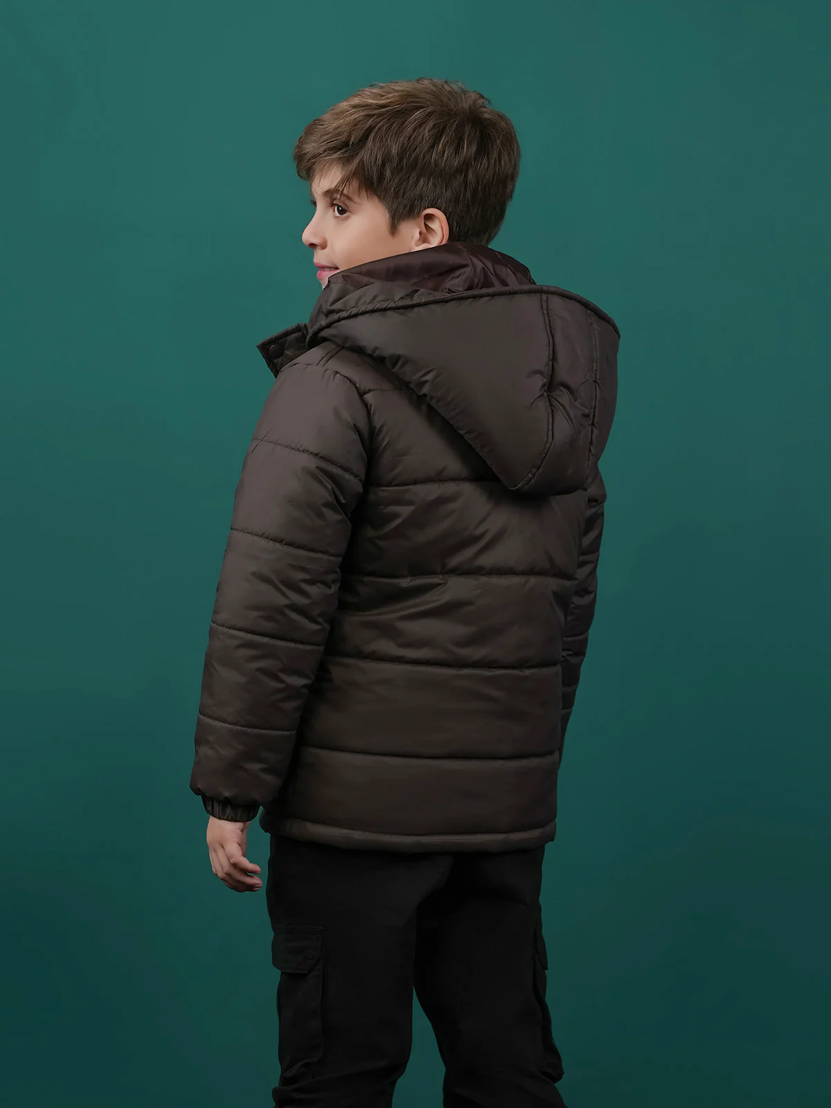 "OZIAS" Lightweight Regular Fit Puffer Jacket - Image 5