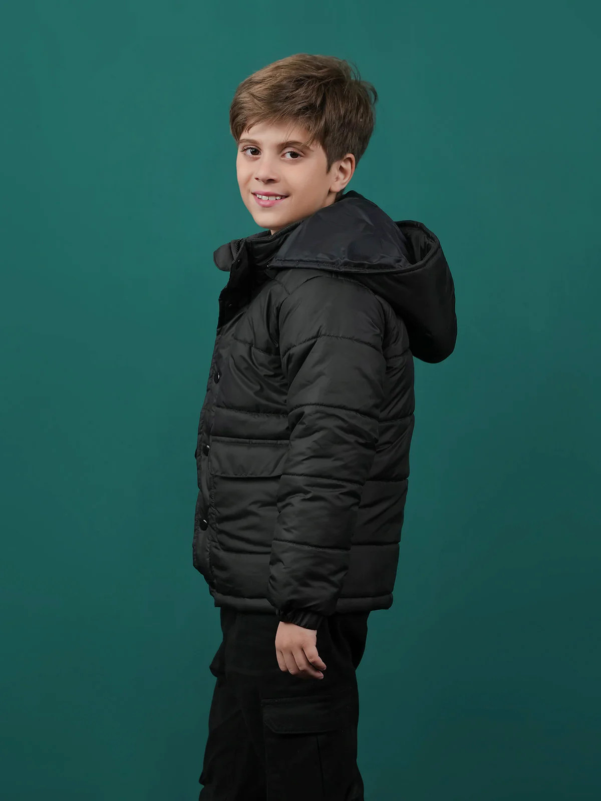 "OZIAS" Lightweight Regular Fit Puffer Jacket - Image 2
