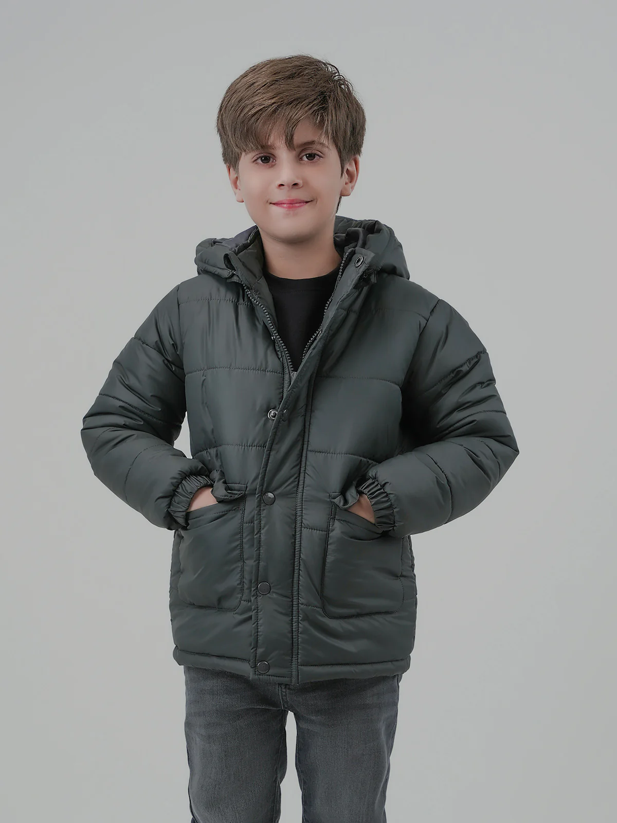"OZIAS" Lightweight Regular Fit Puffer Jacket