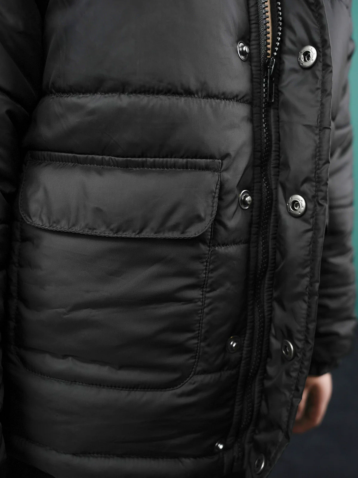 "OZIAS" Lightweight Regular Fit Puffer Jacket - Image 3