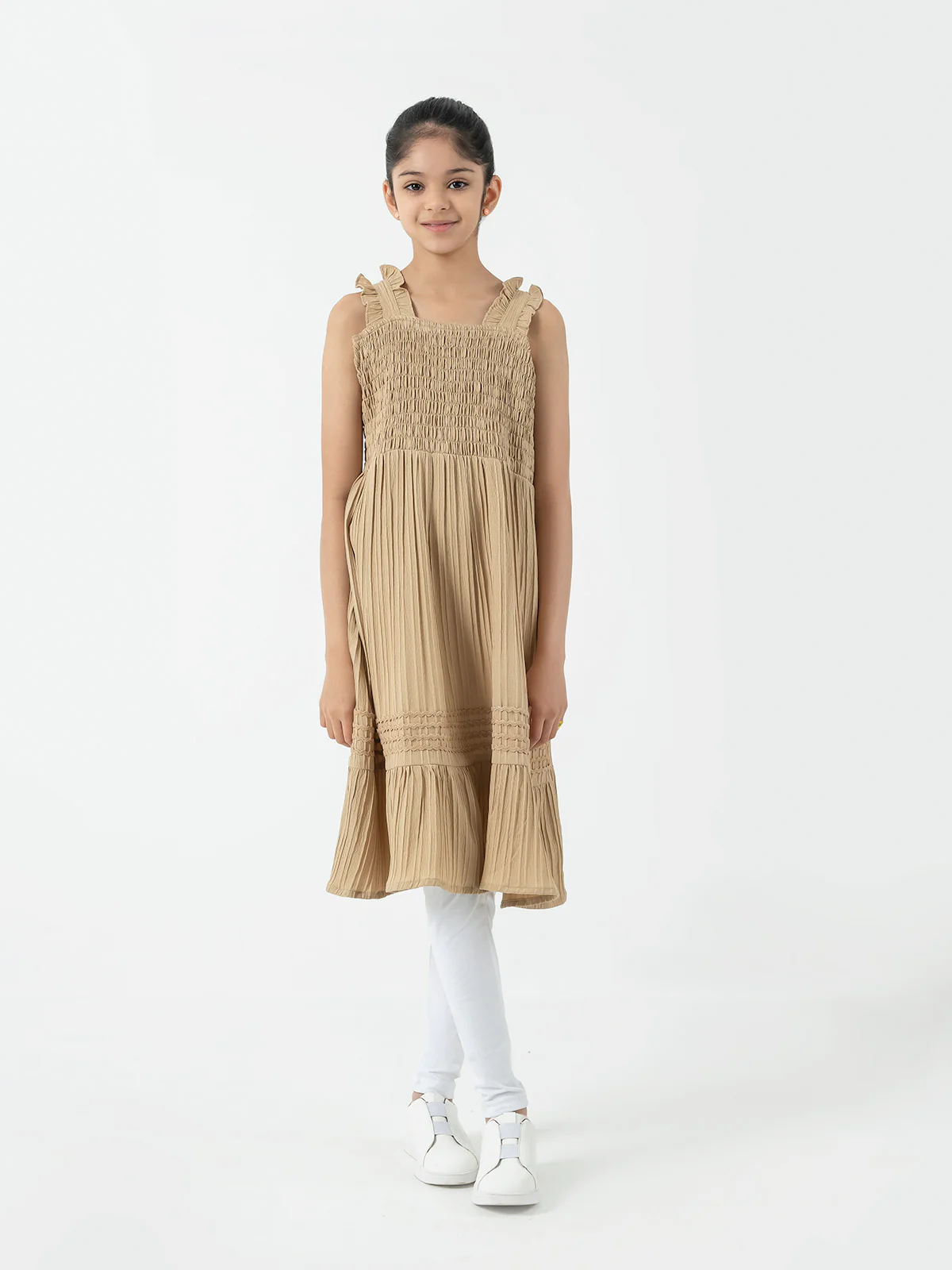 "PATRIK" Basic Regular Cotton Dress - Image 2
