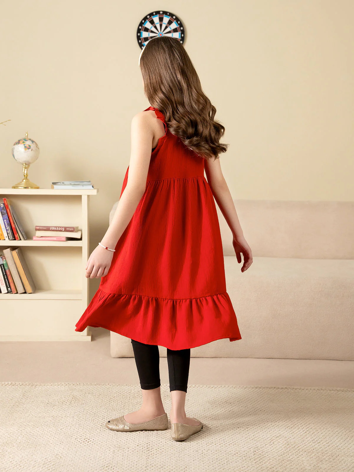 "PATRIK" Basic Regular Cotton Dress - Image 6