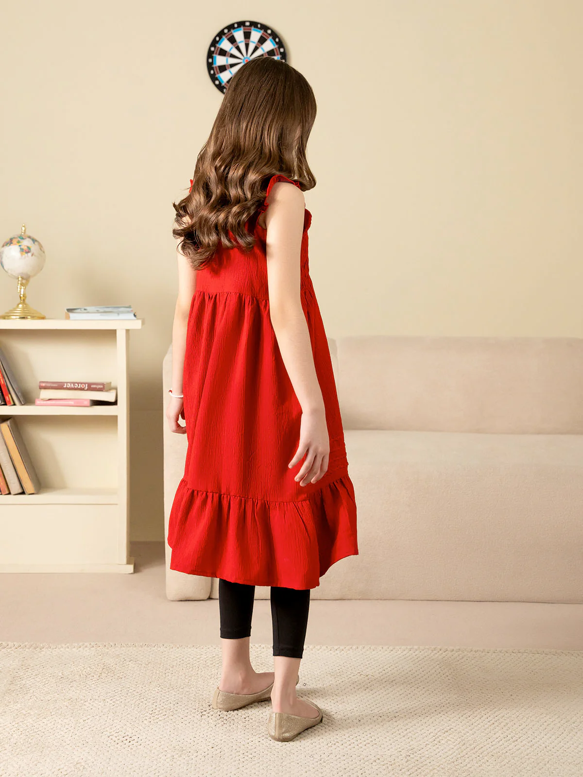 "PATRIK" Basic Regular Cotton Dress - Image 7