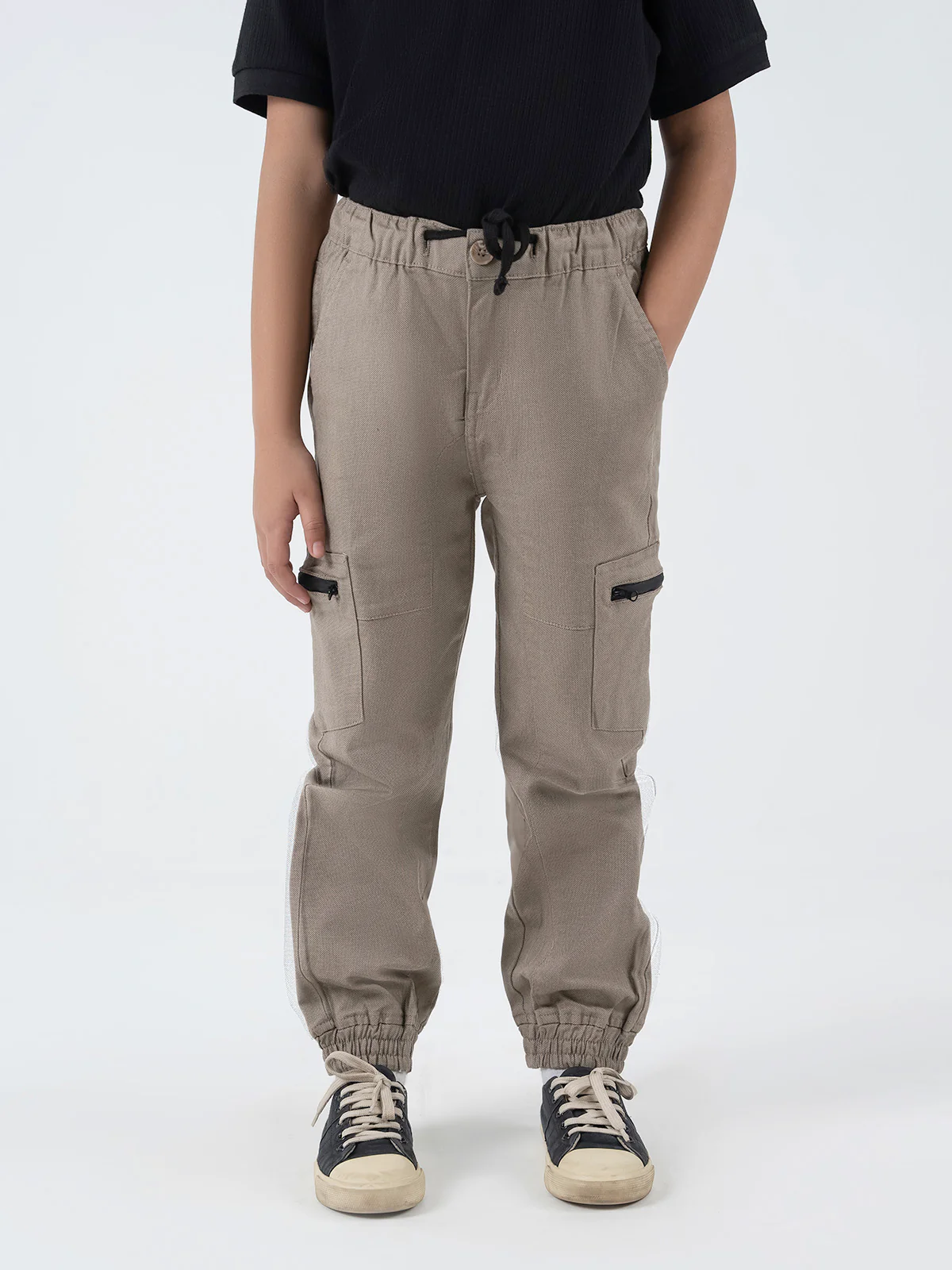 "PAVEL" Cargo Woven Twill Trouser