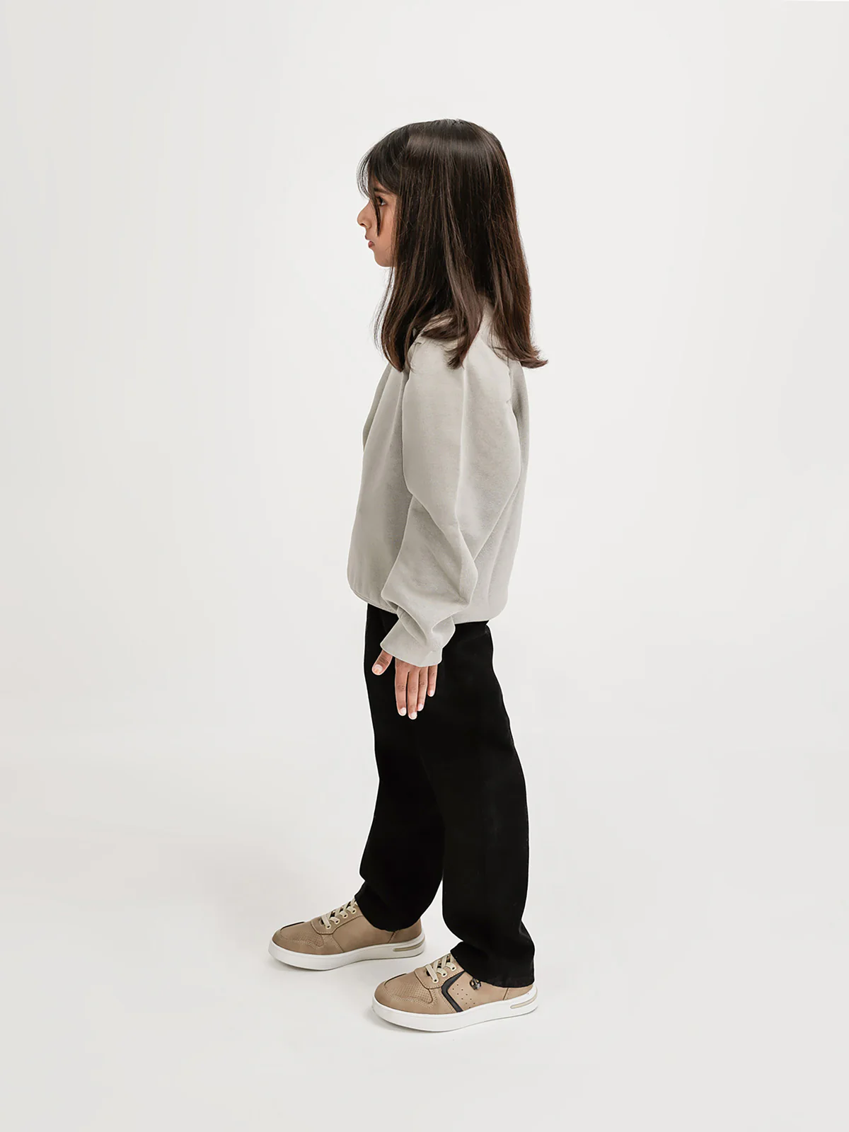 "PEAKY" Trendy Fleece Sweatshirt - Image 3
