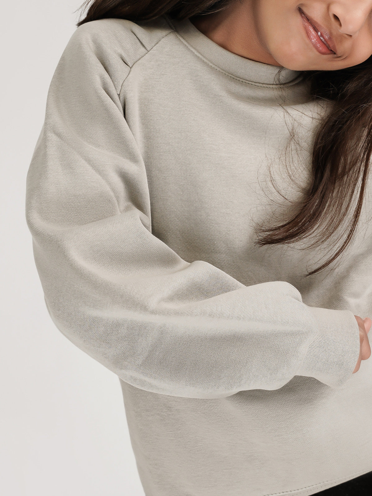 "PEAKY" Trendy Fleece Sweatshirt - Image 4