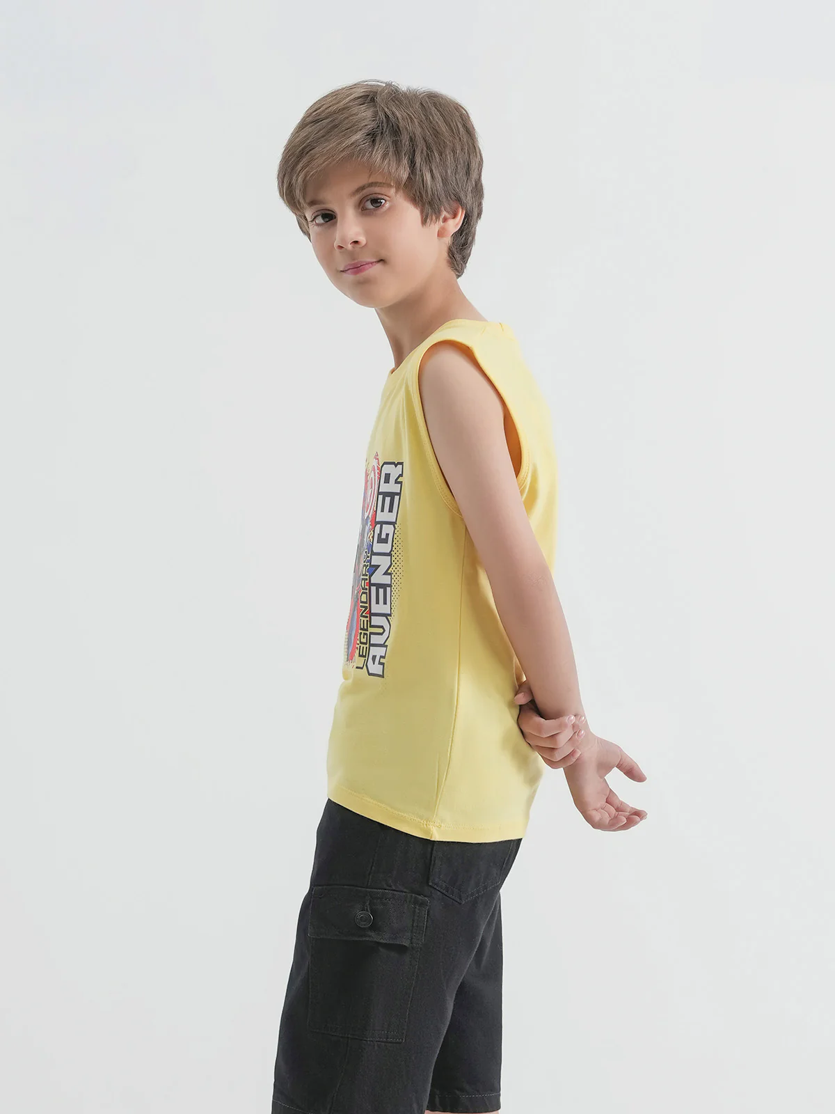 "PEMAU" Graphic Regular Fit Tank Top - Image 2