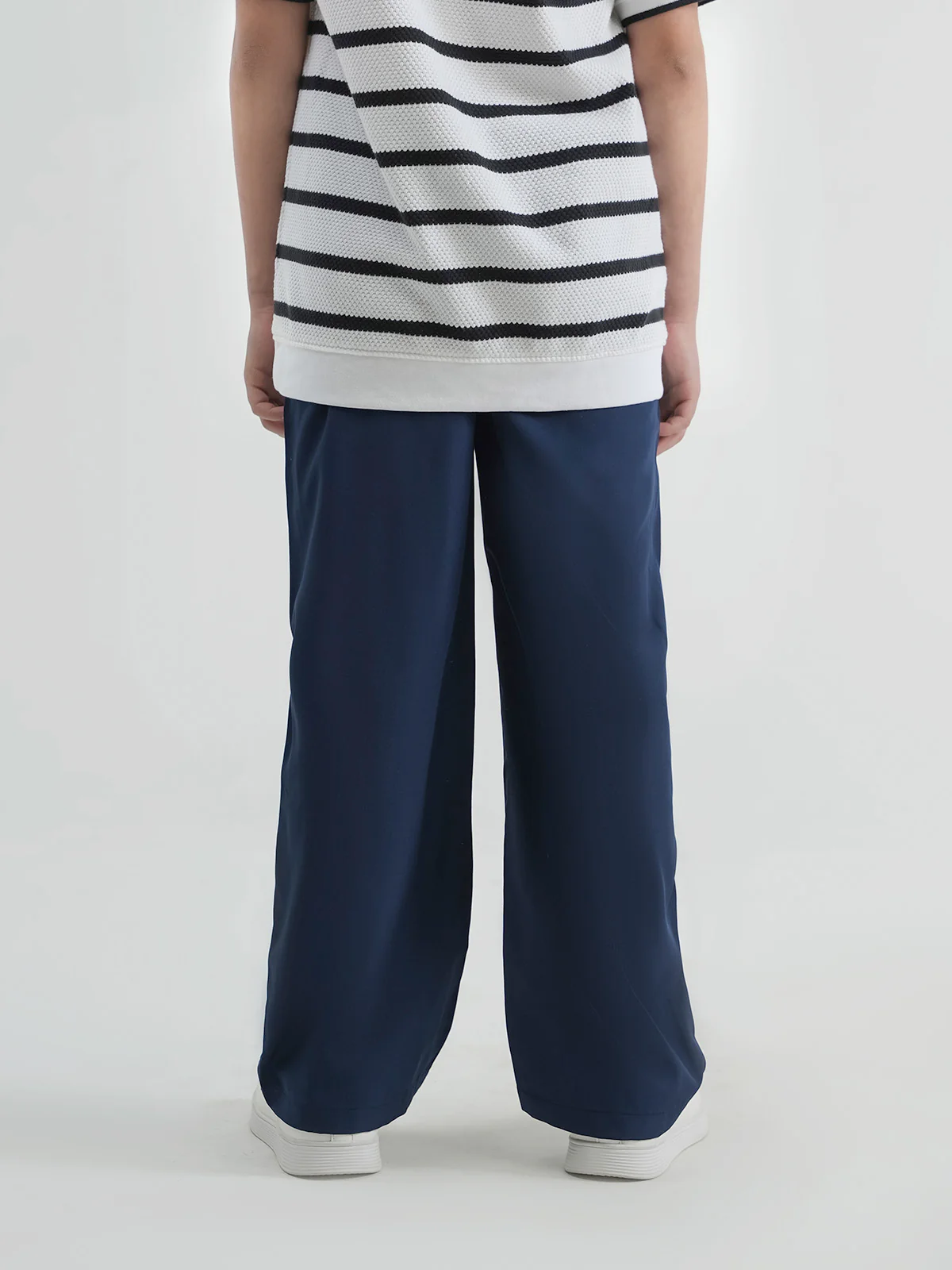 "PENIEL" Slim Fit Cotton Trouser - Image 4