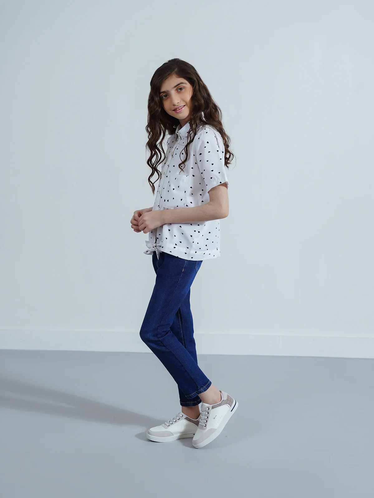"PRANET" Perfect Regular Fit Cotton Top - Image 3