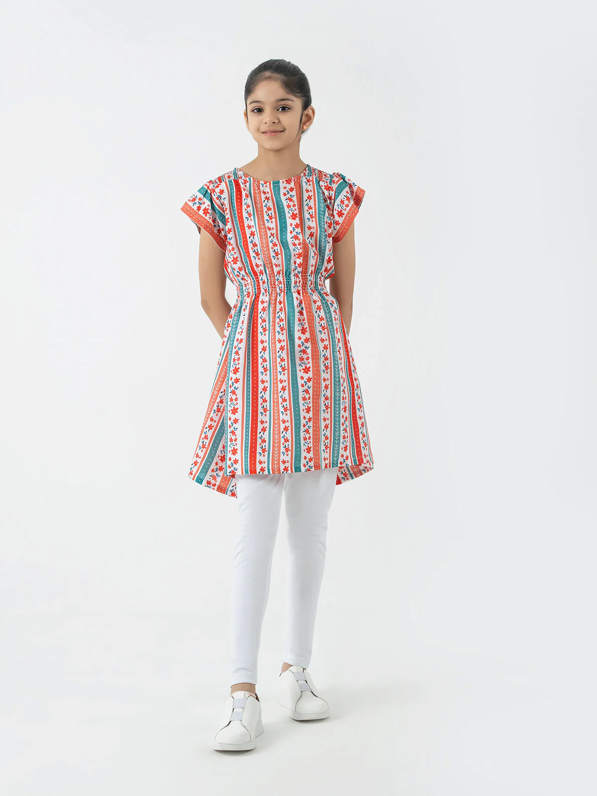 "PRESTO" Regular Fit Cotton Dress