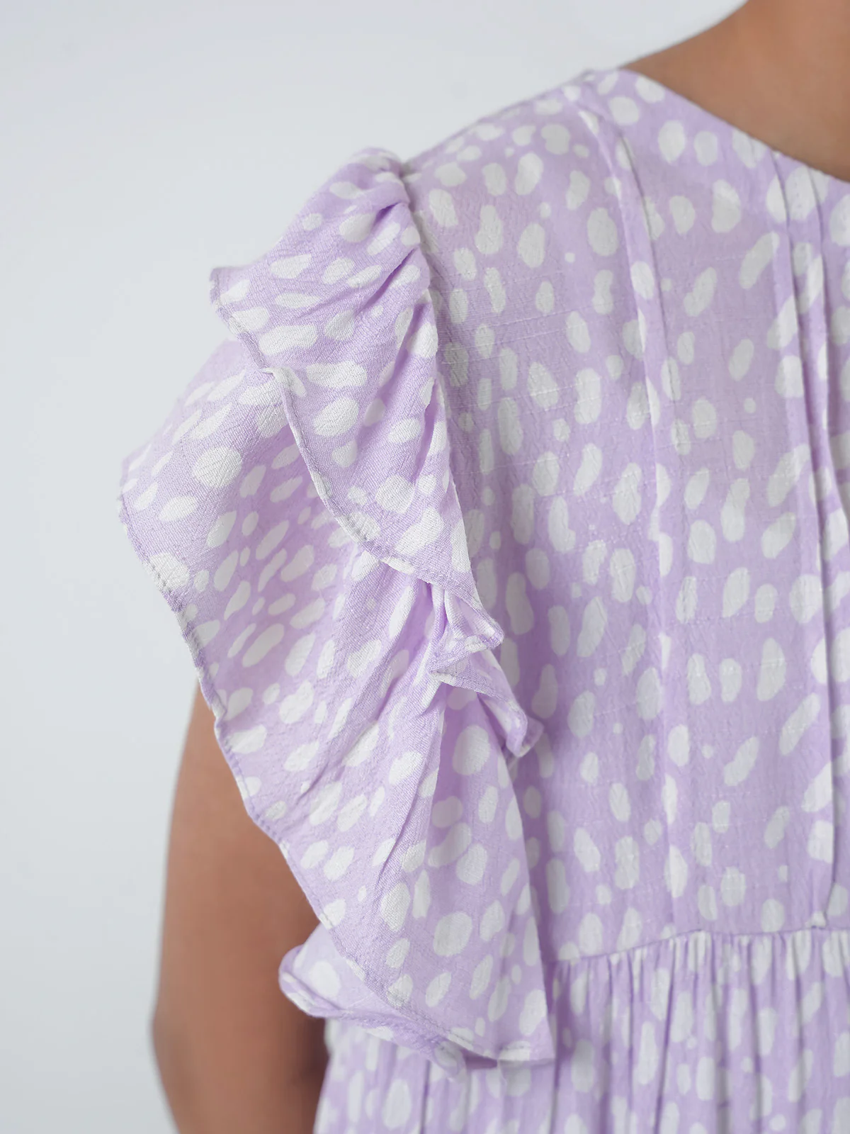 "PRIAB" Basic Regular Cotton Dress - Image 4