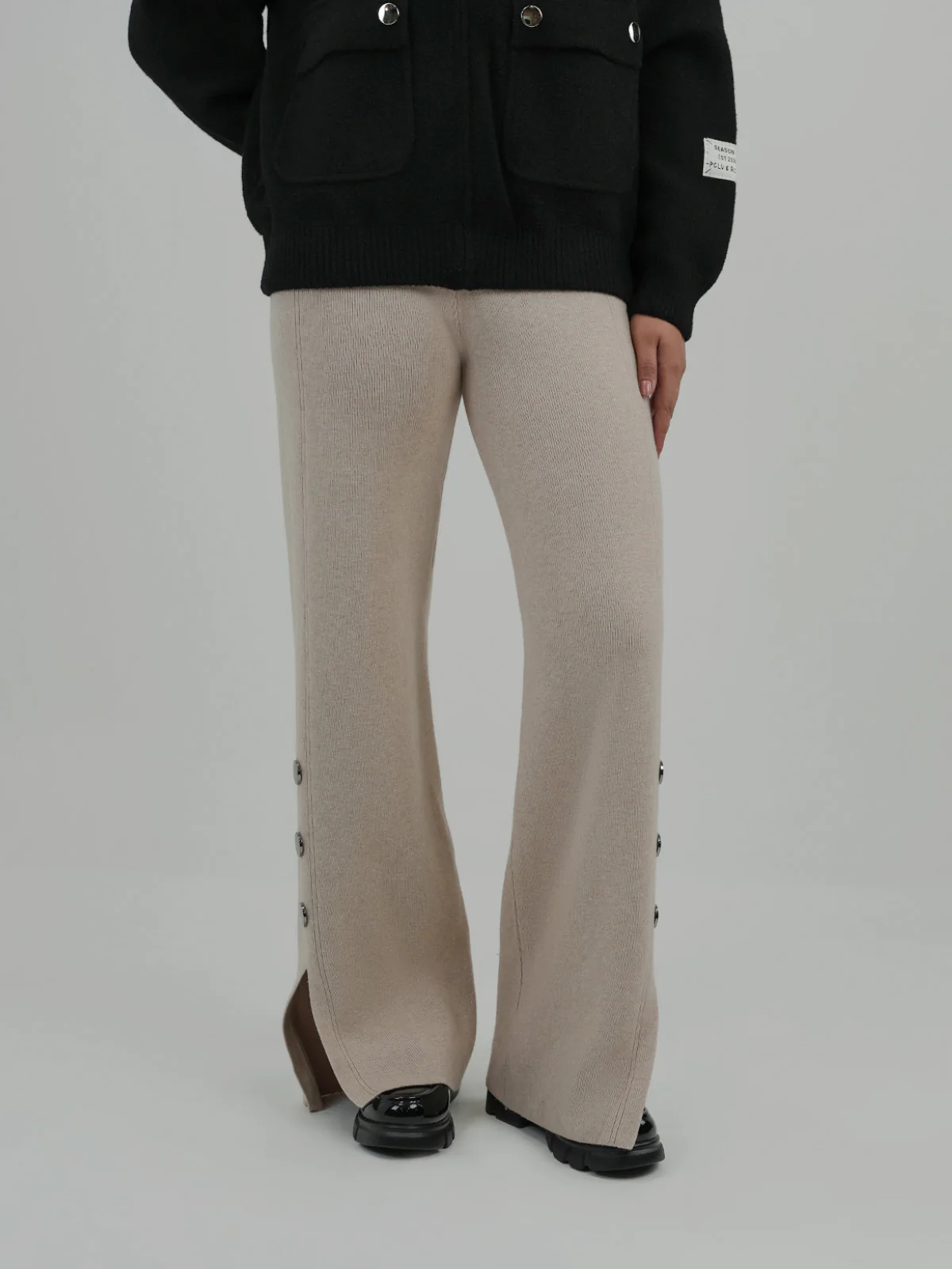"QUOBA" Casual Regular Fit Trouser