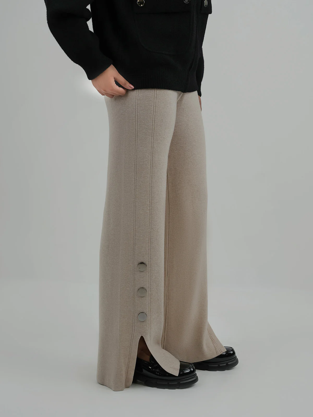 "QUOBA" Casual Regular Fit Trouser - Image 2