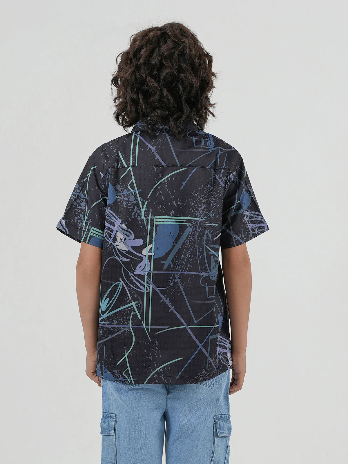 "RAFIYA" Printed Regular Fit Casual Shirt - Image 5