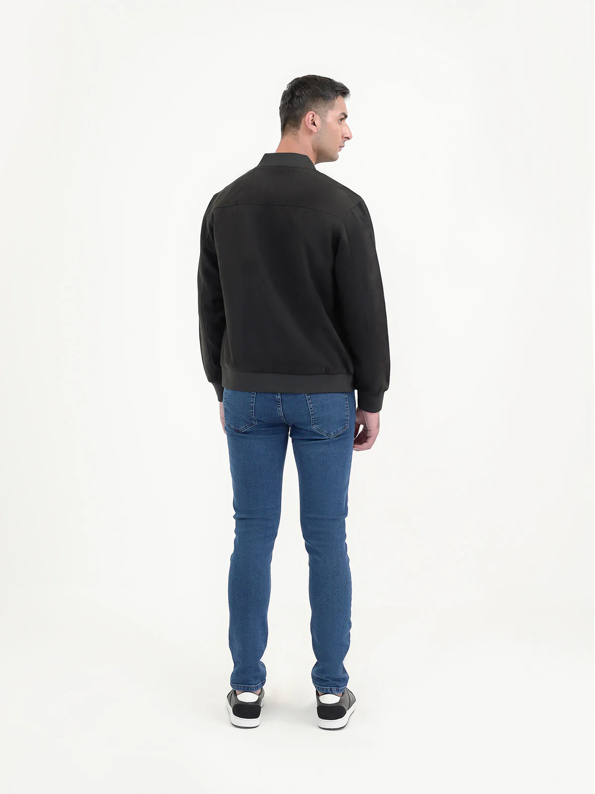"RASTABAN" Suede Zipper Casual Jacket - Image 5