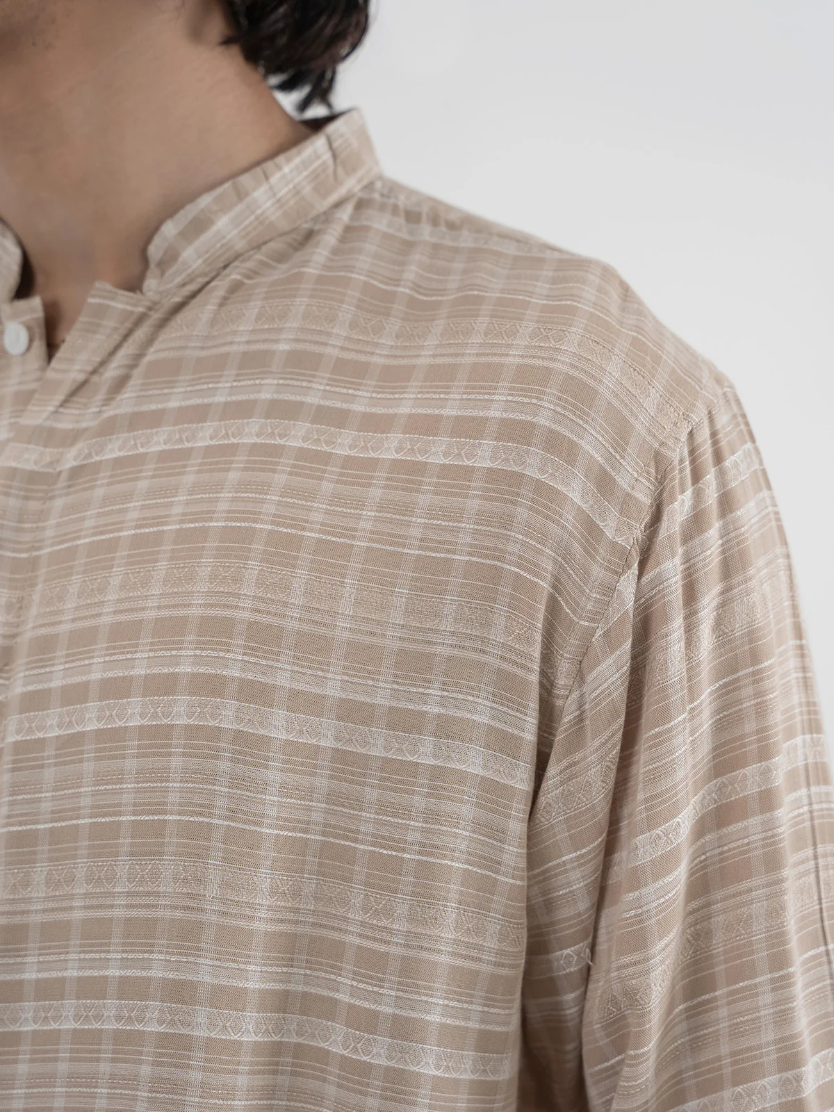 "RAYSO" Regular Fit Cotton Casual Shirt - Image 4