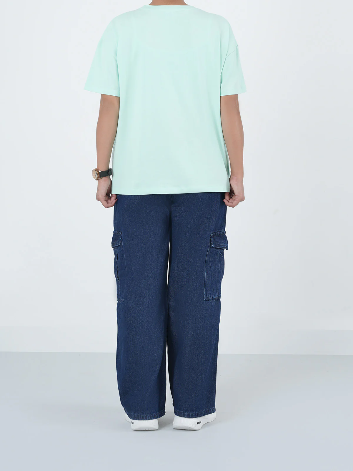 "REIDAR" Drop Shoulder Basic T-Shirt - Image 4