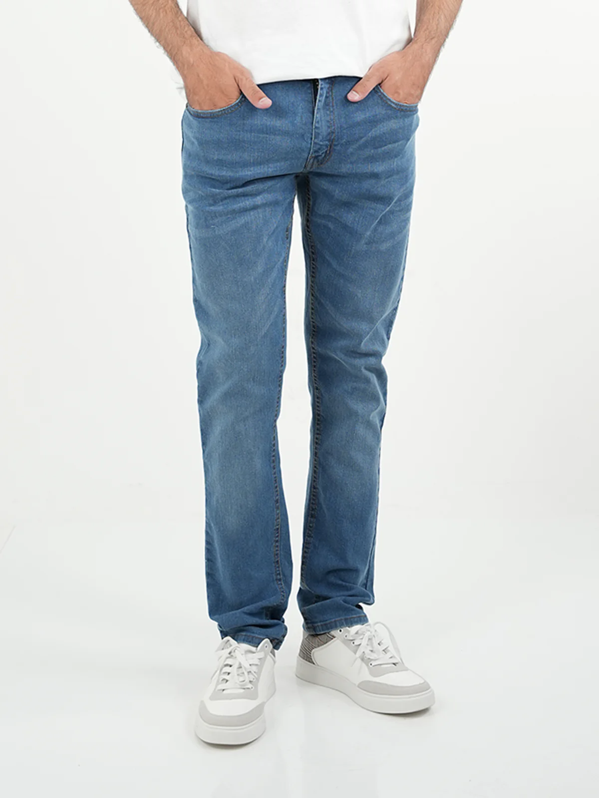 "RENZO" Comfy Denim Jeans Pant - Image 3